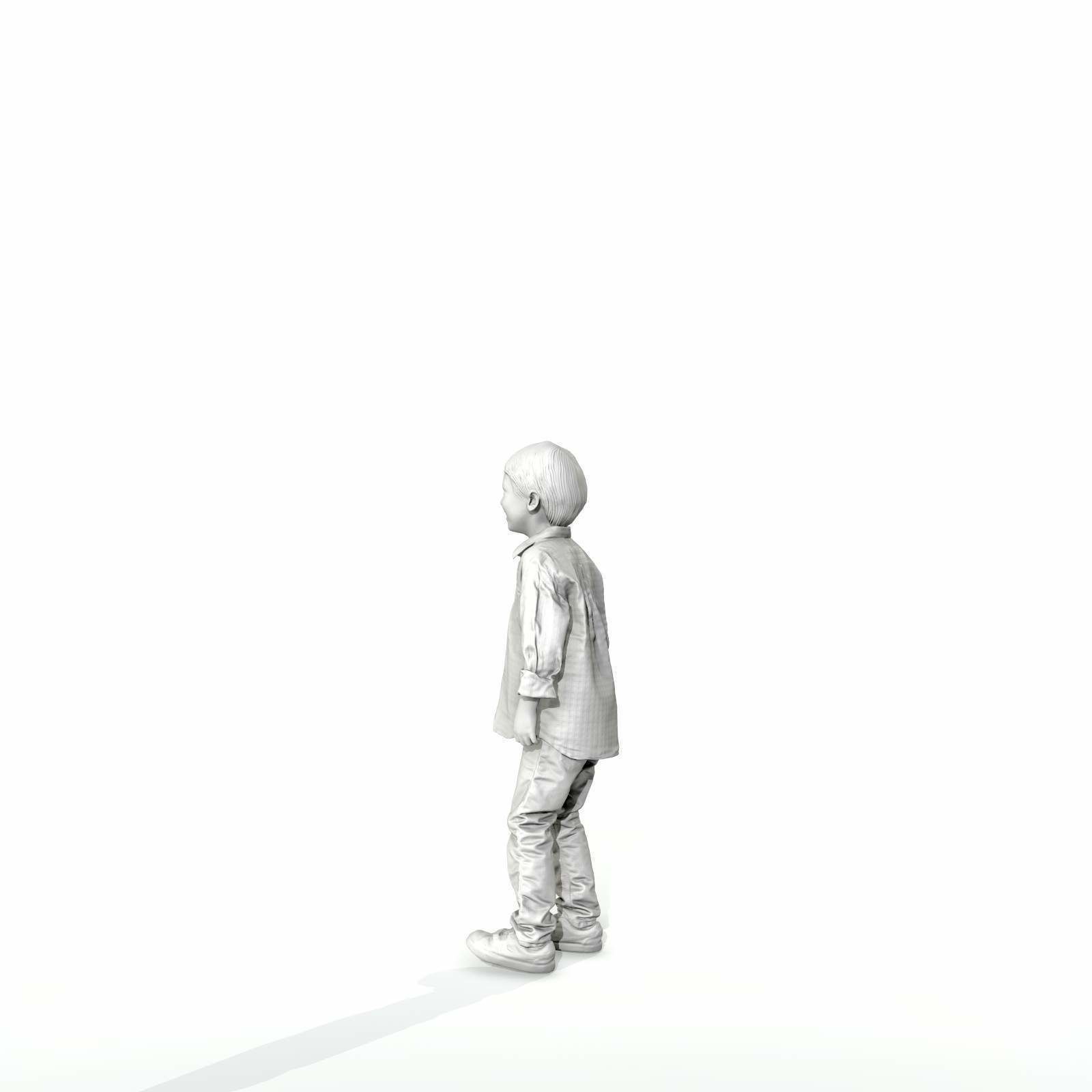 Standing Smiling Boy with Shirt and Jeans CBoy0300-HD2-O01P01-S 3D model_12