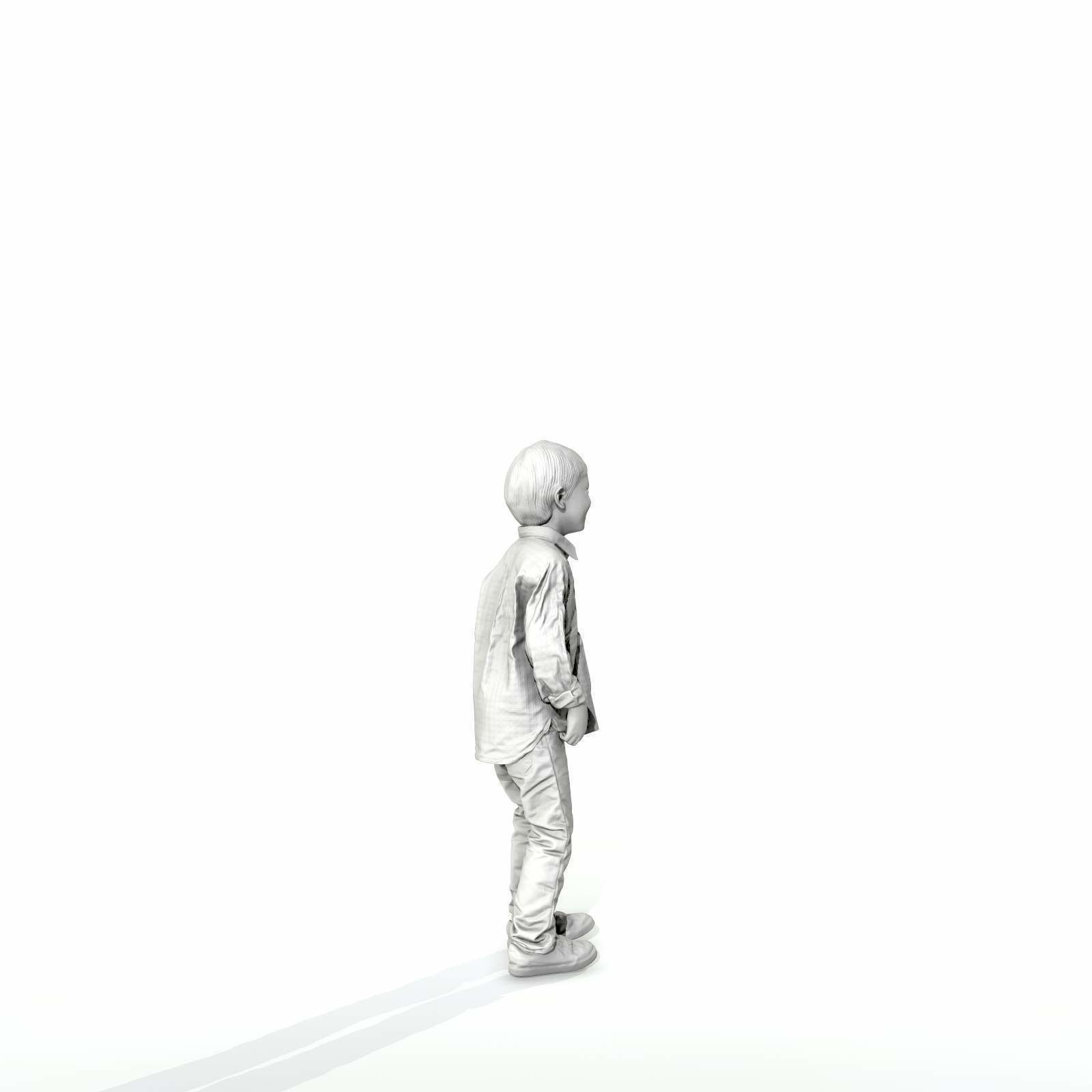 Standing Smiling Boy with Shirt and Jeans CBoy0300-HD2-O01P01-S 3D model_59