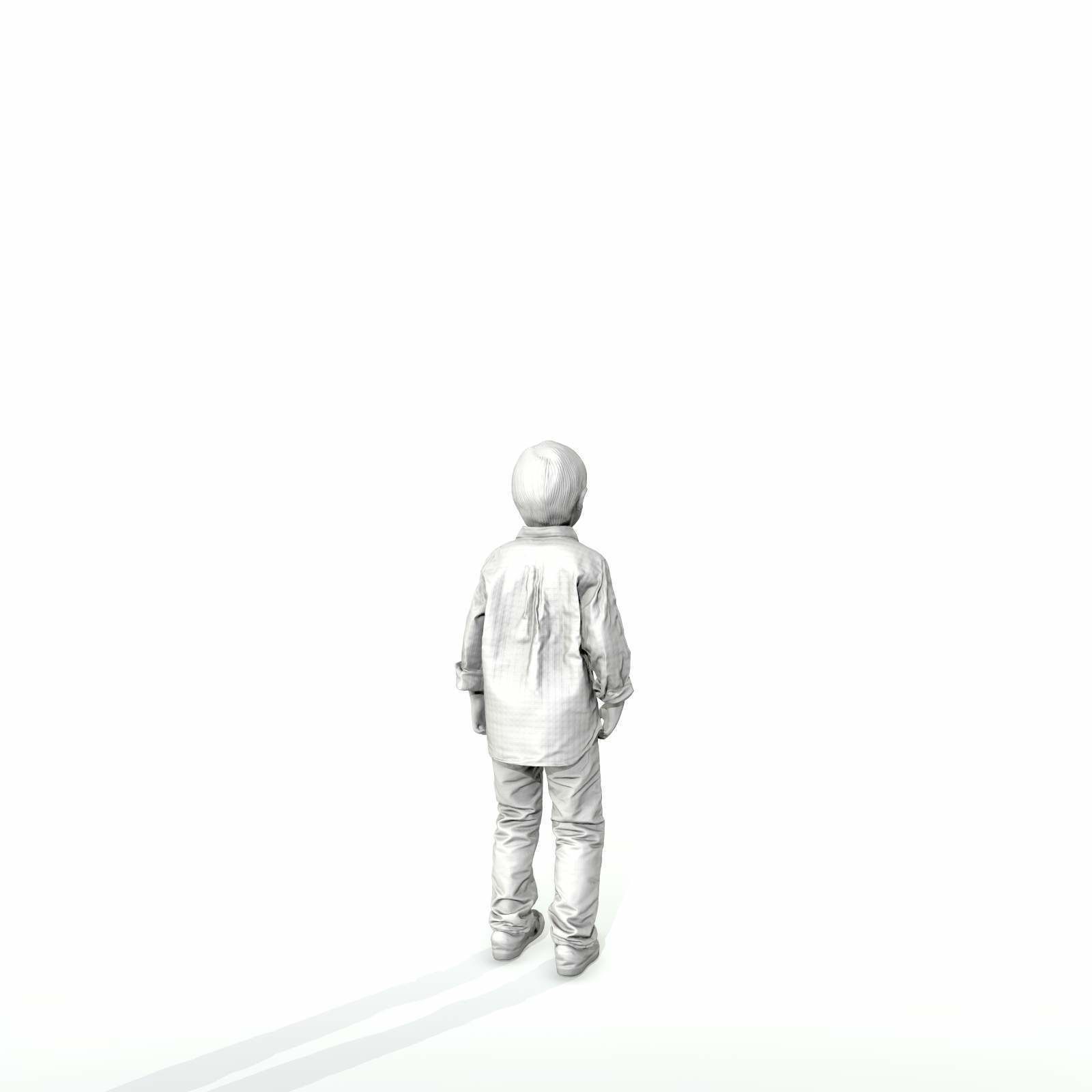 Standing Smiling Boy with Shirt and Jeans CBoy0300-HD2-O01P01-S 3D model_51