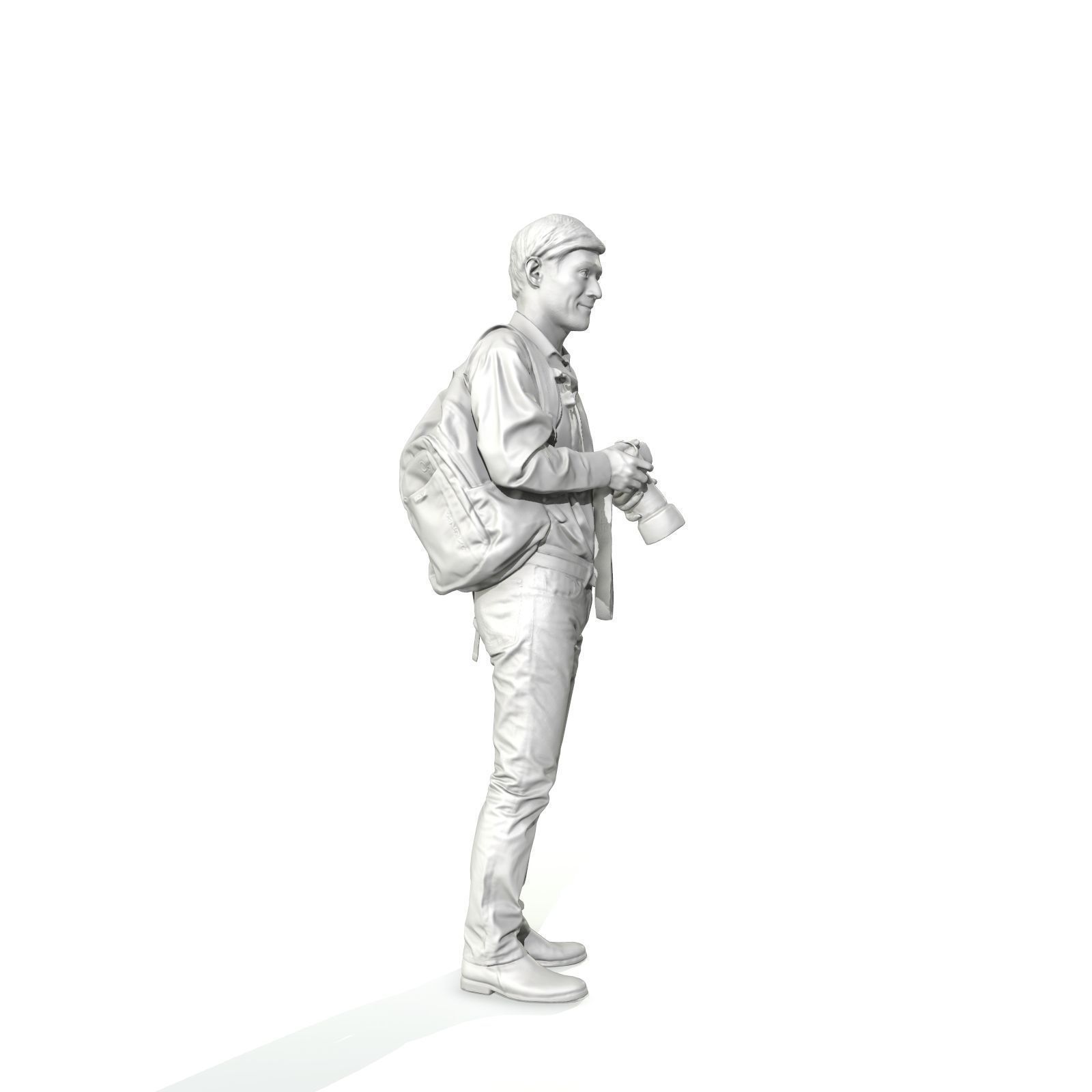 Photographer with Camera and Backpack CMan0320-HD2-O01P01-S 3D model_11