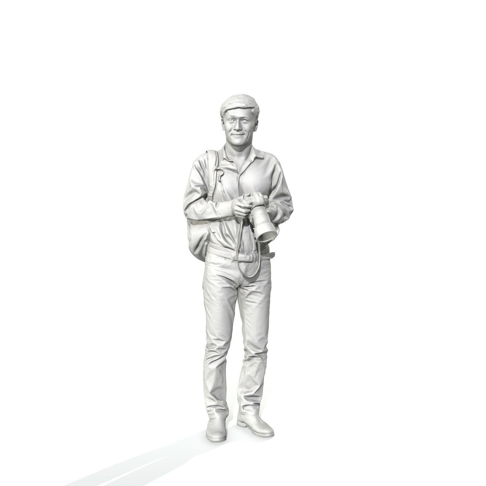 Photographer with Camera and Backpack CMan0320-HD2-O01P01-S 3D model_56