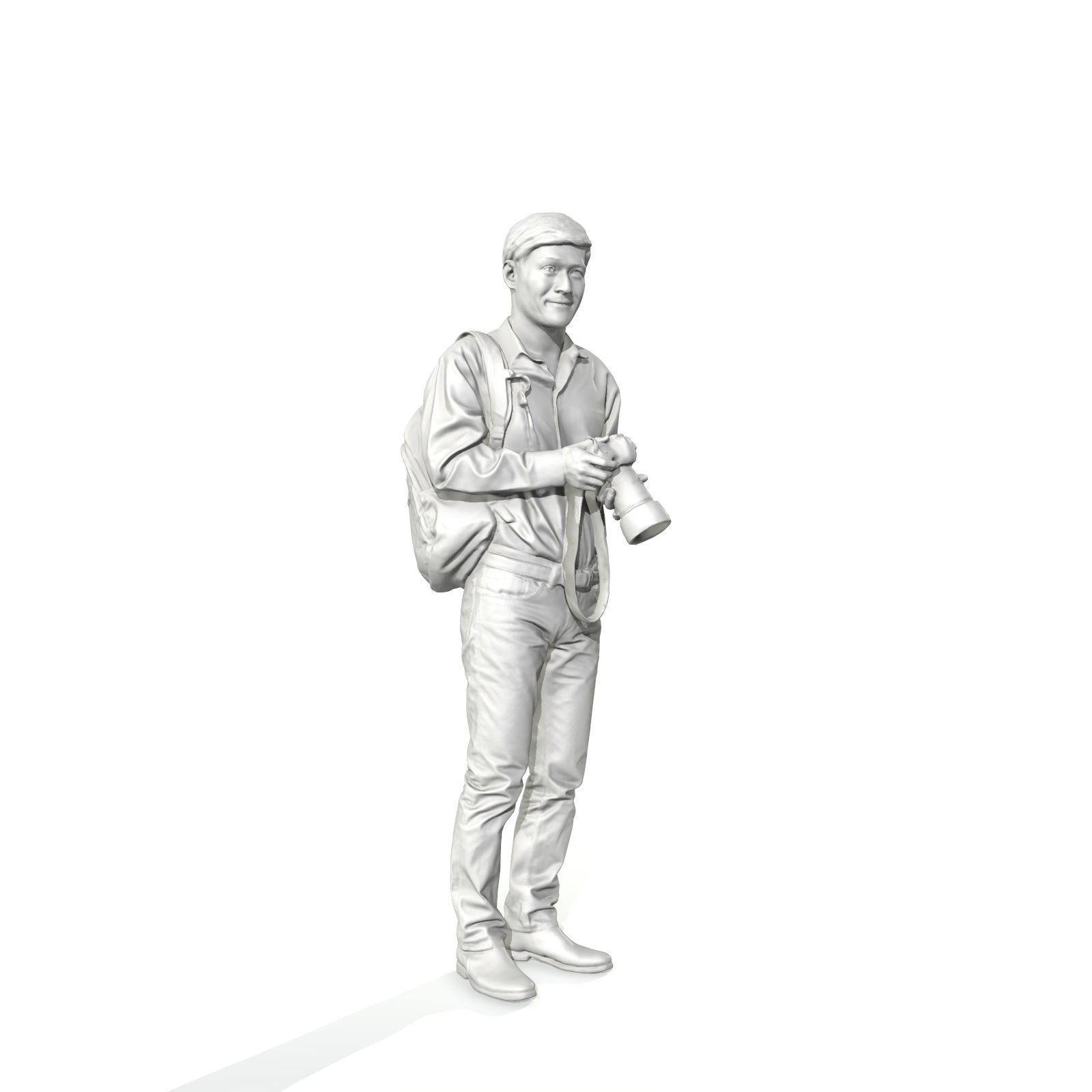 Photographer with Camera and Backpack CMan0320-HD2-O01P01-S 3D model_28