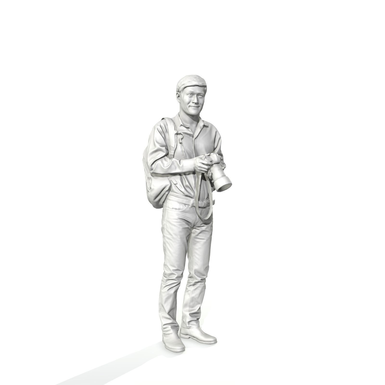 Photographer with Camera and Backpack CMan0320-HD2-O01P01-S 3D model_73