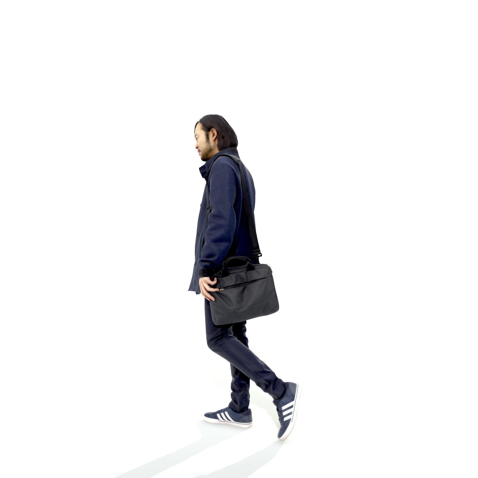 Walking Man with Blue Coat and Laptop Bag CMan0319-HD2-O01P01-S 3D model_44