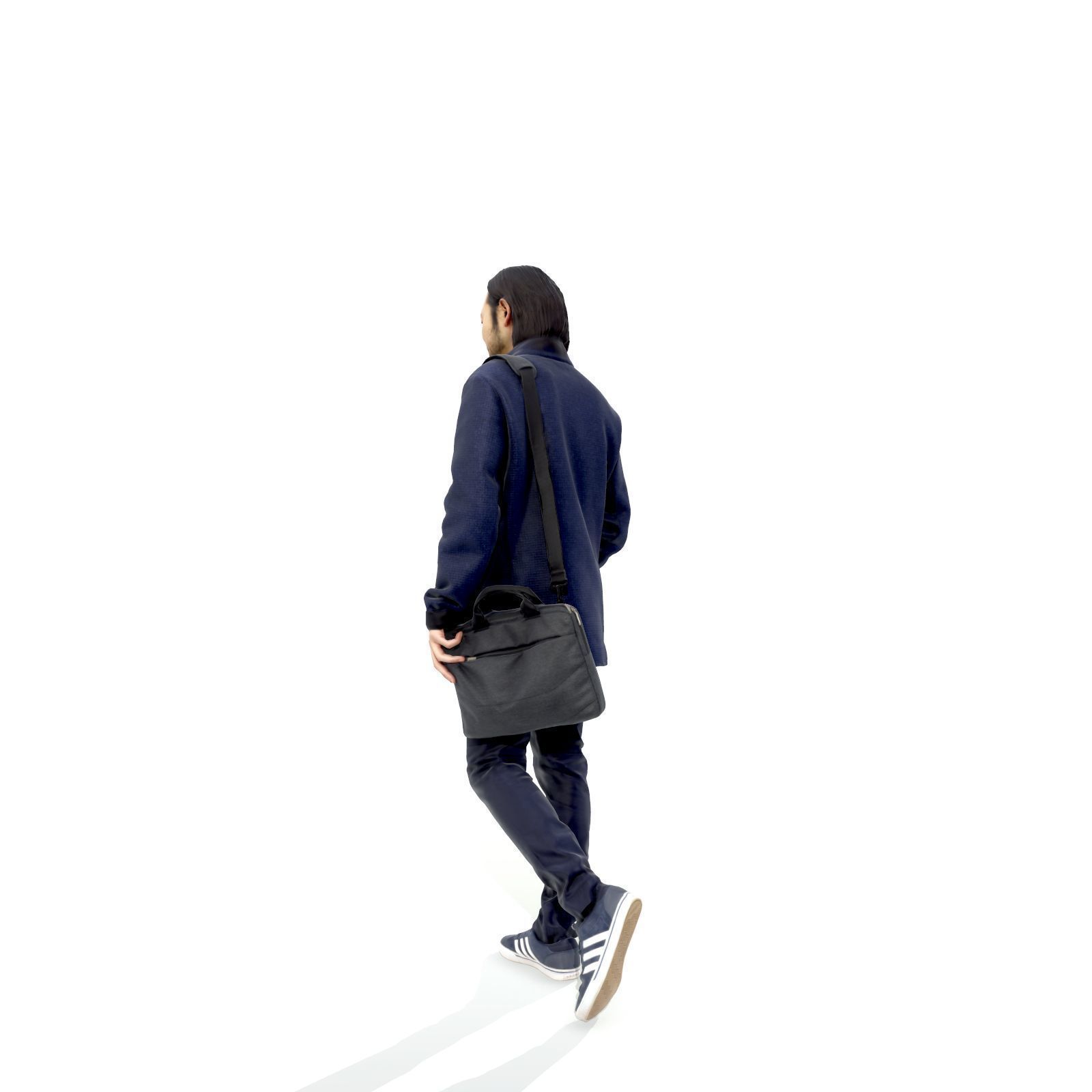 Walking Man with Blue Coat and Laptop Bag CMan0319-HD2-O01P01-S 3D model_54