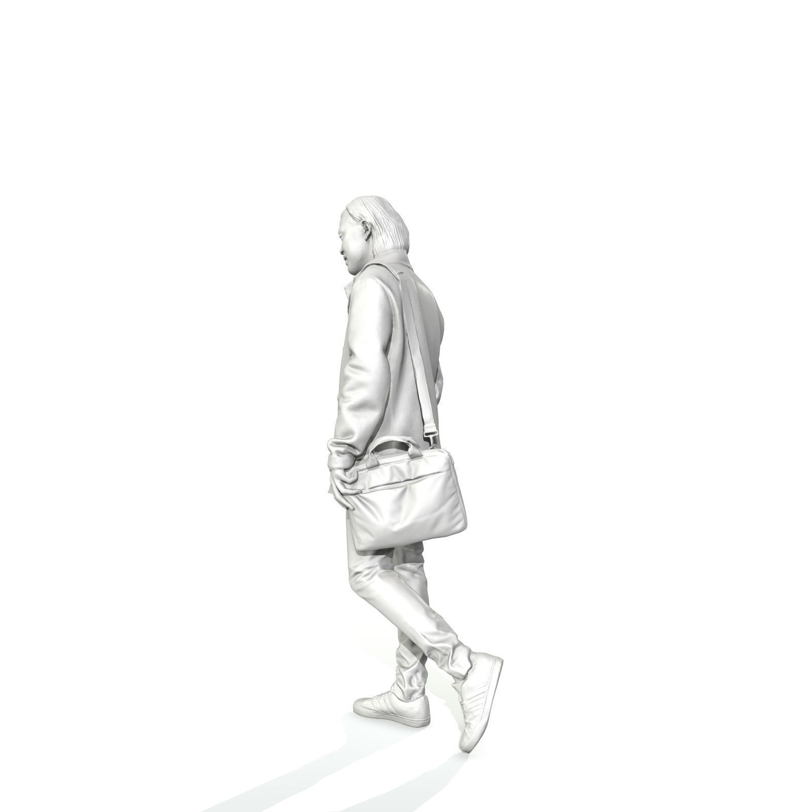 Walking Man with Blue Coat and Laptop Bag CMan0319-HD2-O01P01-S 3D model_5