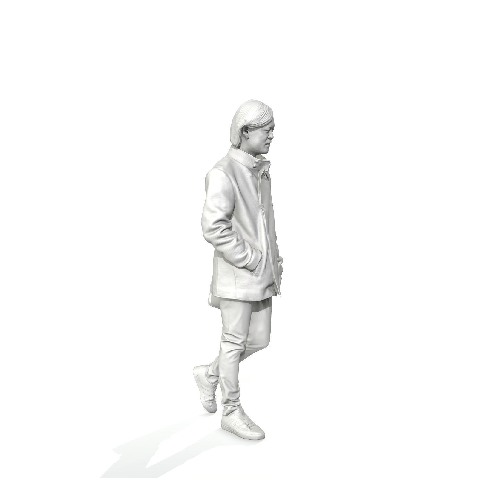 Walking Man with Blue Coat and Laptop Bag CMan0319-HD2-O01P01-S 3D model_34