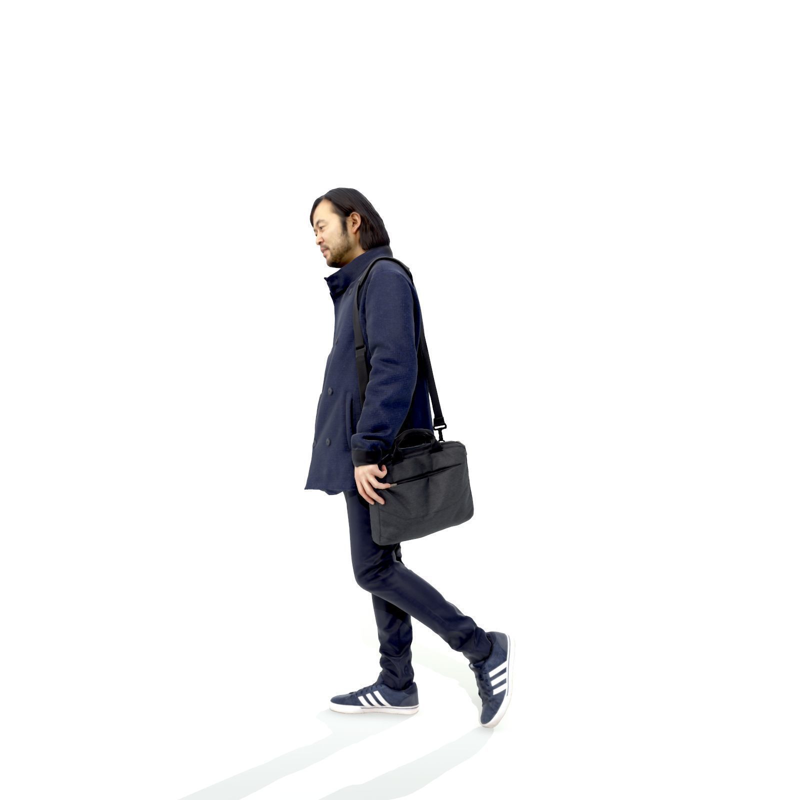 Walking Man with Blue Coat and Laptop Bag CMan0319-HD2-O01P01-S 3D model_39