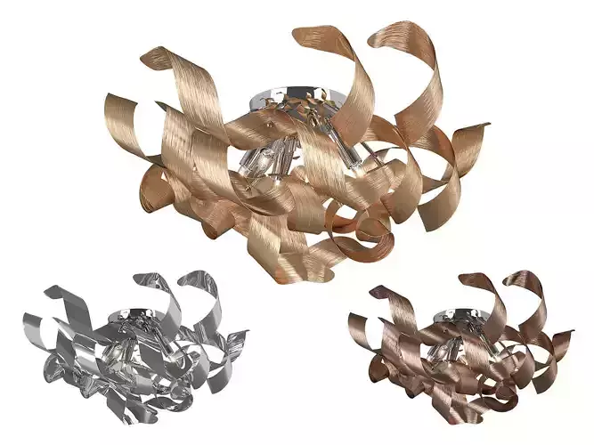 75406x Turbio Lightstar Ceiling Chandelier