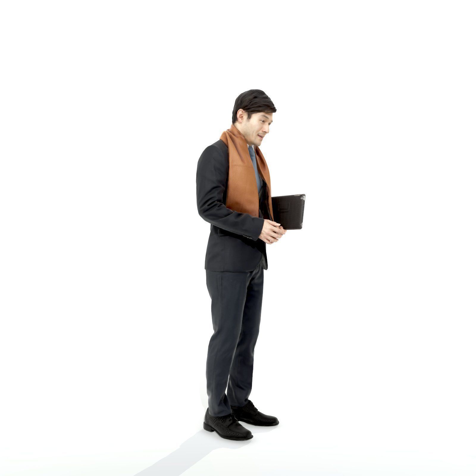 Business Man with Brown Scarf and Tablet BMan0310-HD2-O01P01-S 3D model_37