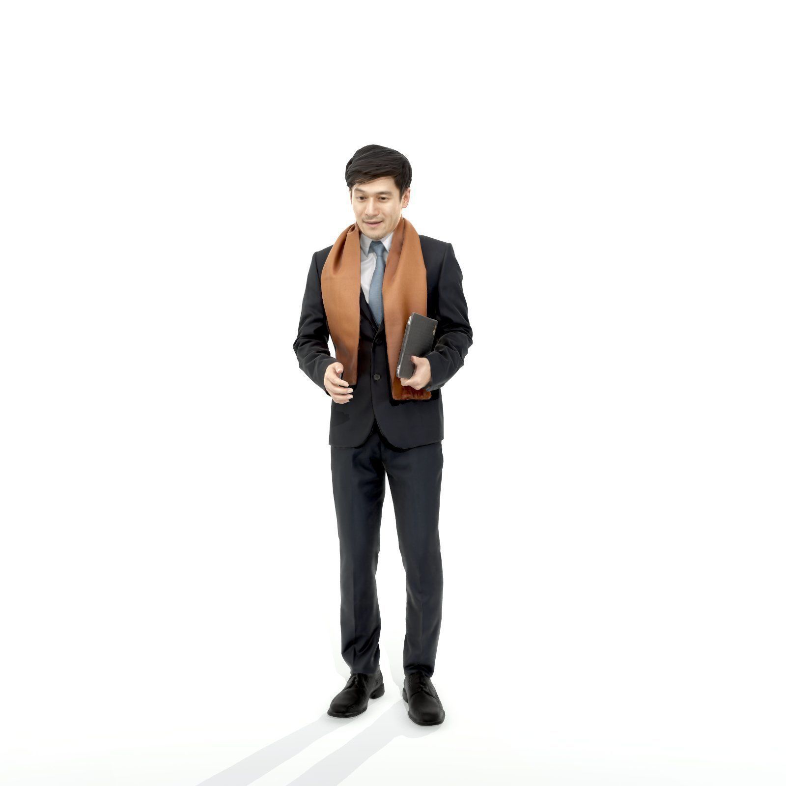 Business Man with Brown Scarf and Tablet BMan0310-HD2-O01P01-S 3D model_58