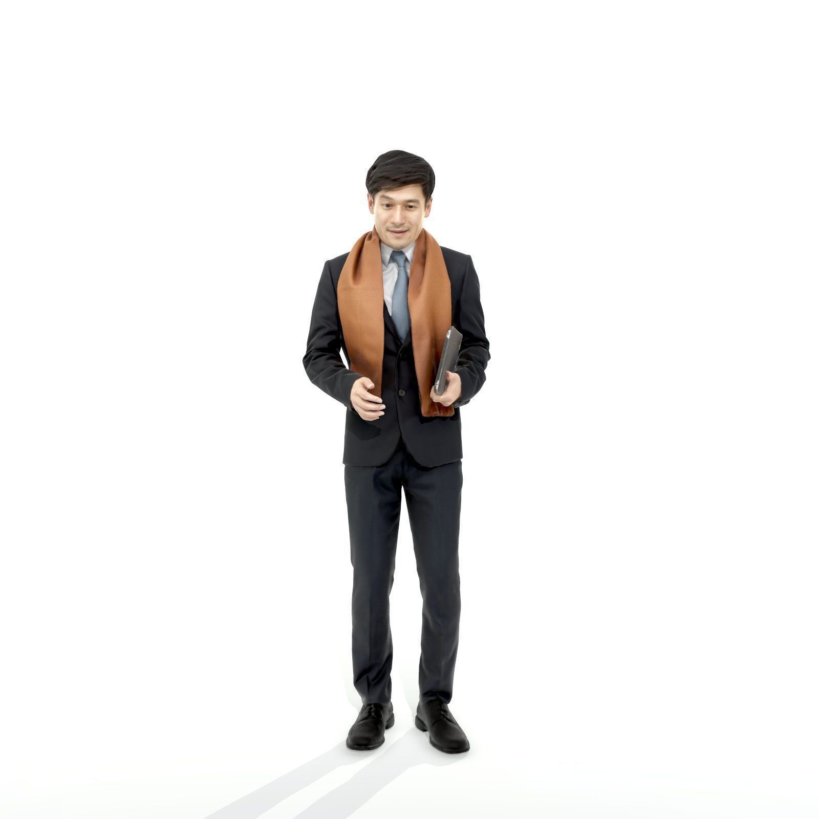 Business Man with Brown Scarf and Tablet BMan0310-HD2-O01P01-S 3D model_25