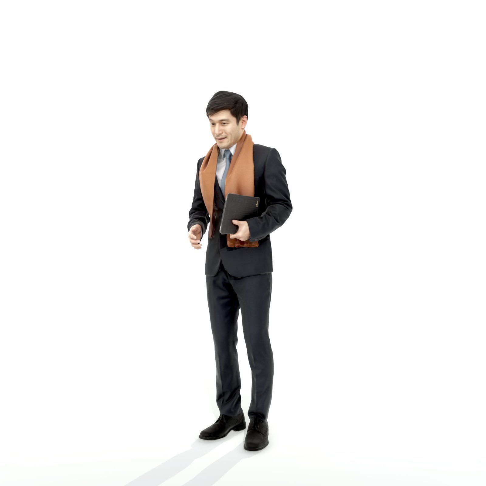 Business Man with Brown Scarf and Tablet BMan0310-HD2-O01P01-S 3D model_18