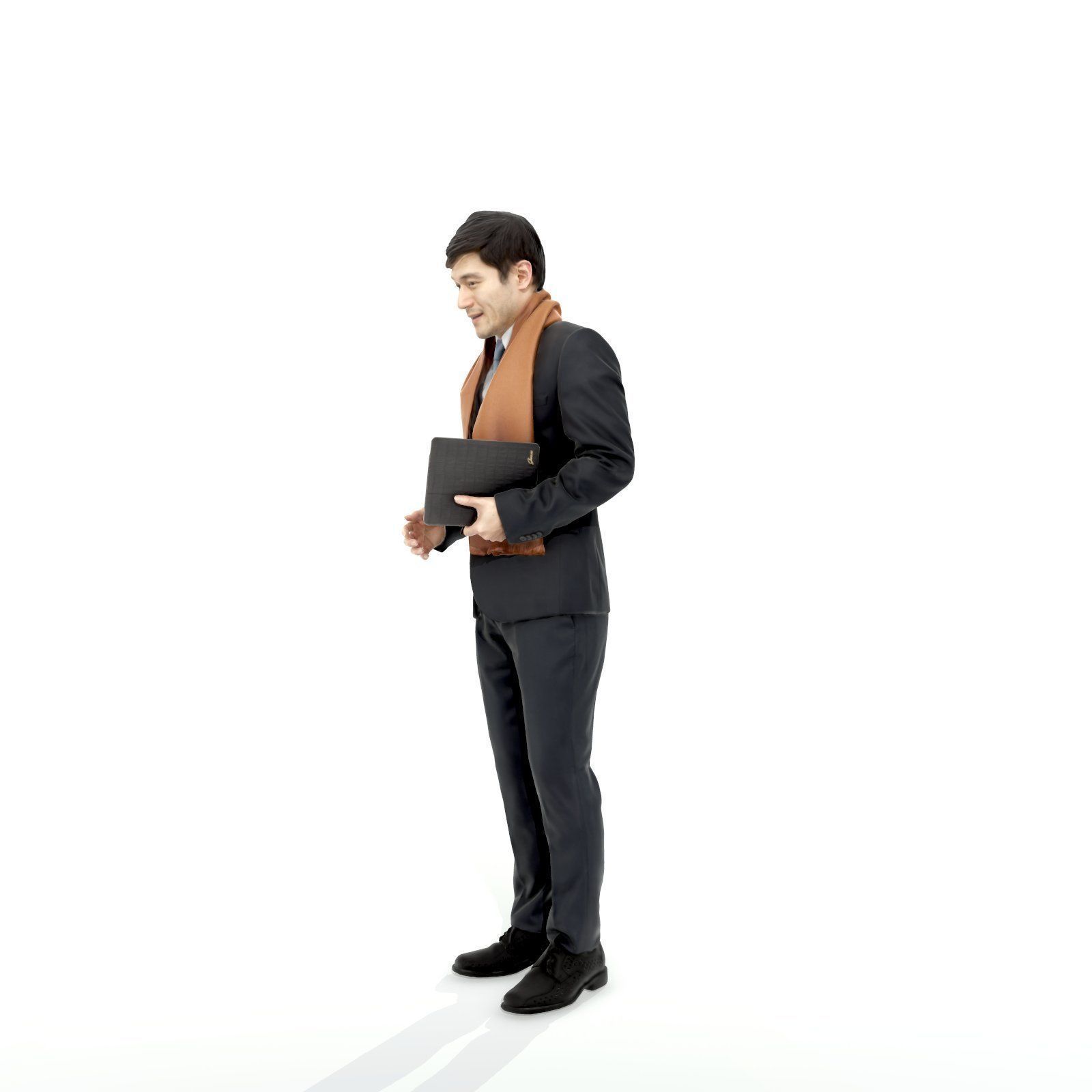 Business Man with Brown Scarf and Tablet BMan0310-HD2-O01P01-S 3D model_32