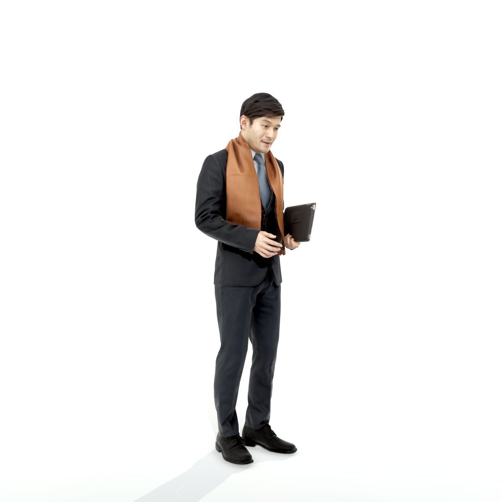 Business Man with Brown Scarf and Tablet BMan0310-HD2-O01P01-S 3D model_46