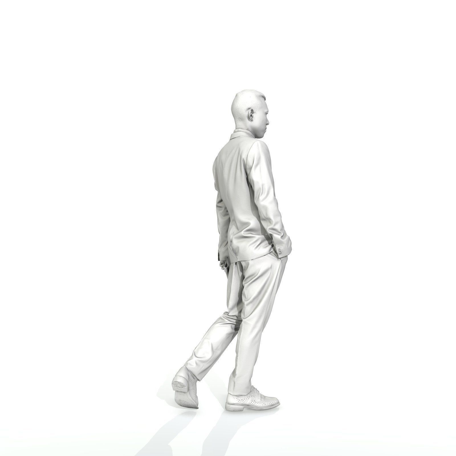 Business Man with Suit Holding Magazine BMan0308-HD2-O01P01-S 3D model_18