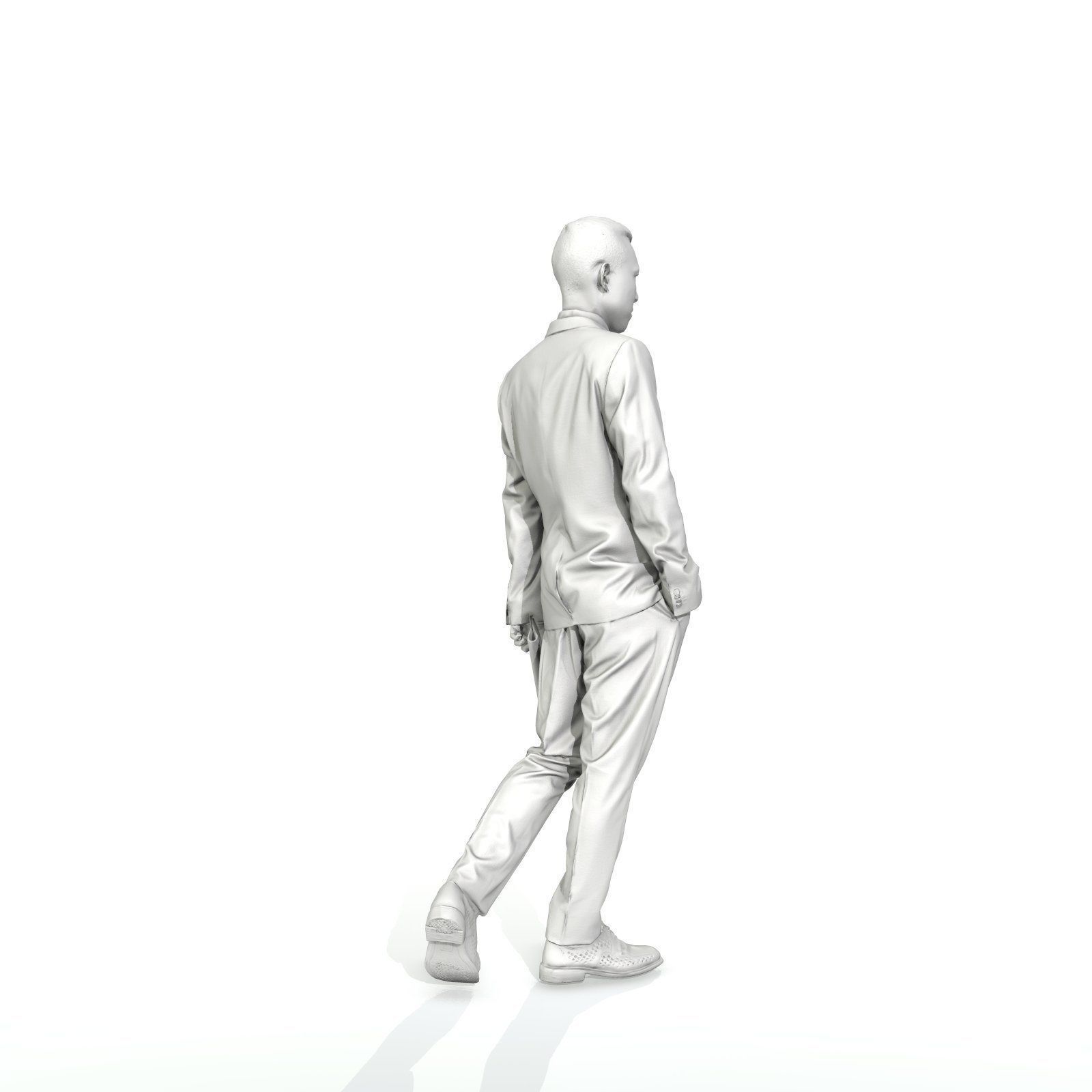 Business Man with Suit Holding Magazine BMan0308-HD2-O01P01-S 3D model_13