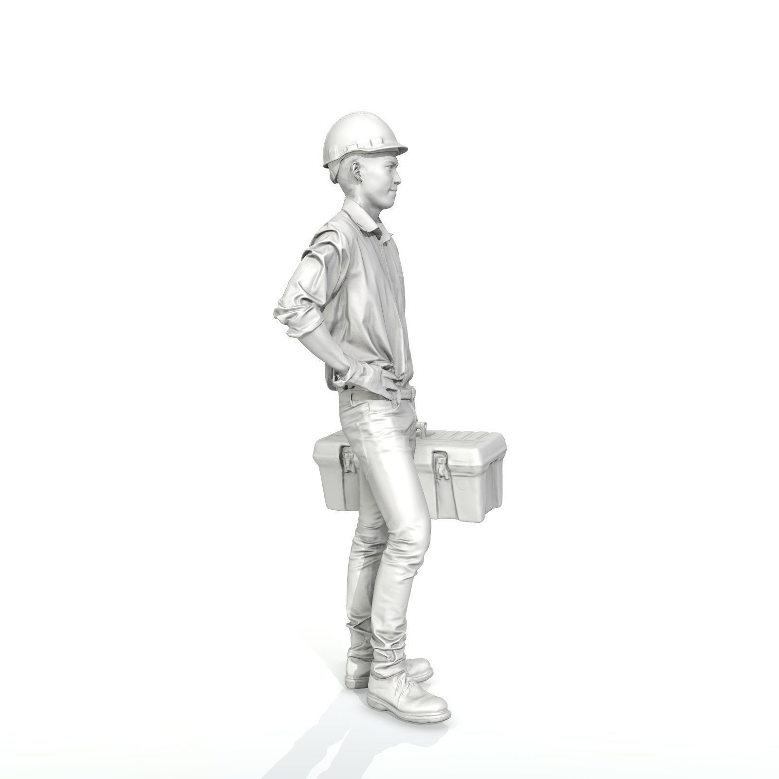 Man with Yellow Helmet Holding Toolbox WMan0308-HD2-O01P01-S 3D model_38