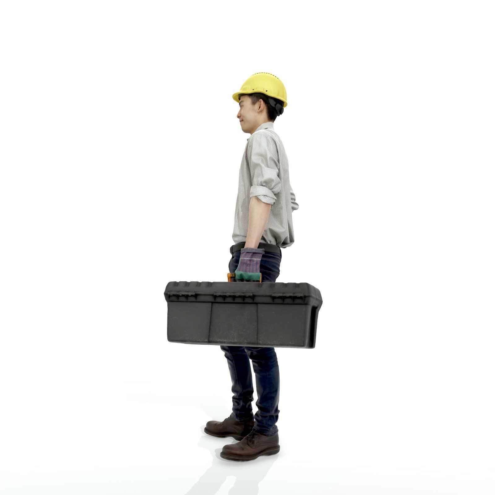 Man with Yellow Helmet Holding Toolbox WMan0308-HD2-O01P01-S 3D model_35