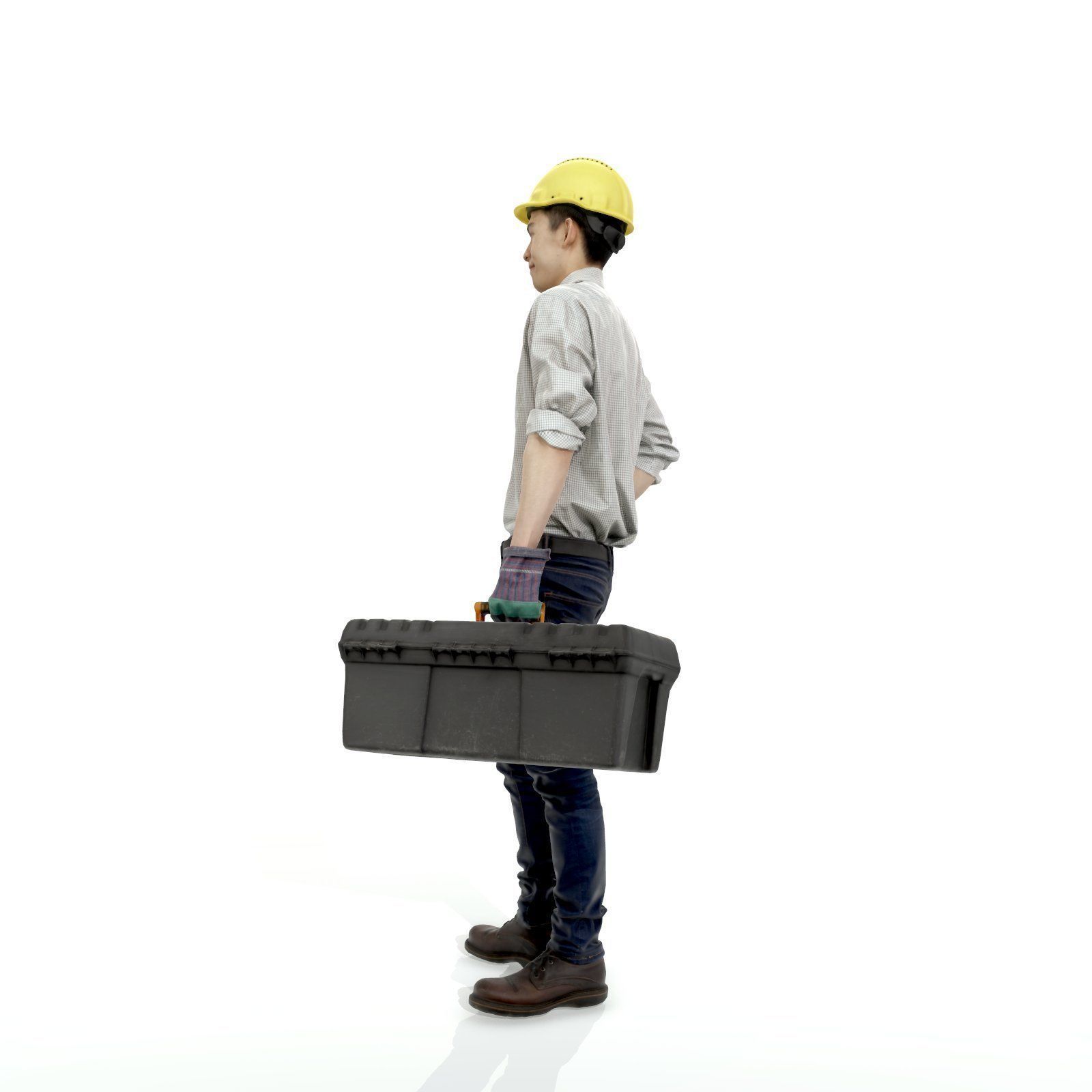 Man with Yellow Helmet Holding Toolbox WMan0308-HD2-O01P01-S 3D model_48