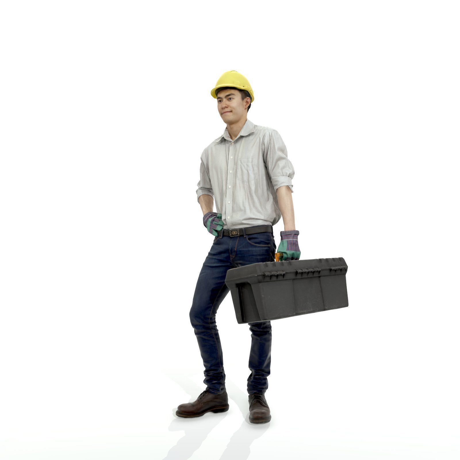 Man with Yellow Helmet Holding Toolbox WMan0308-HD2-O01P01-S 3D model_30