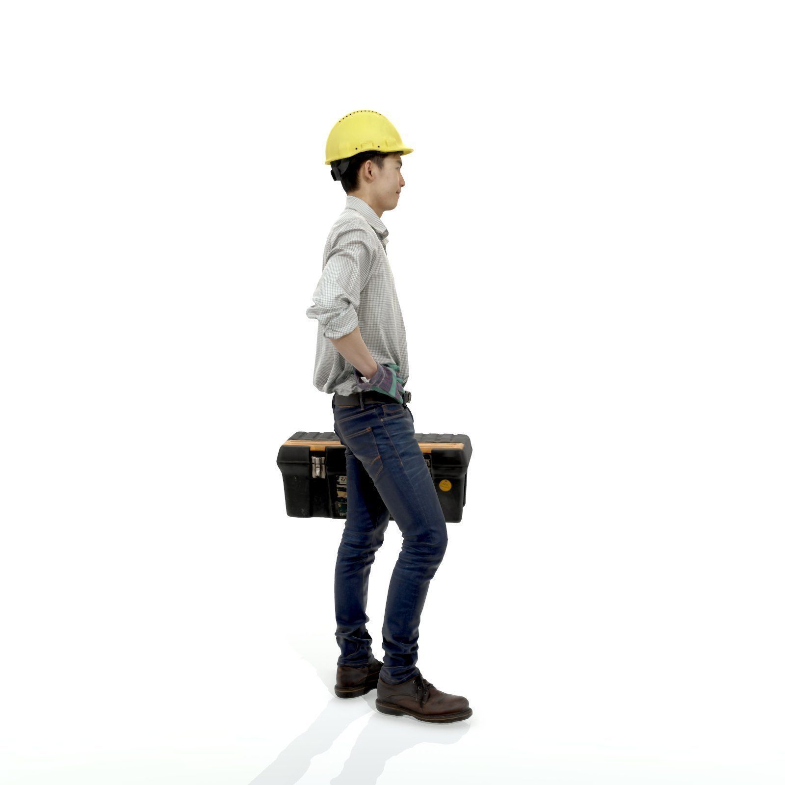 Man with Yellow Helmet Holding Toolbox WMan0308-HD2-O01P01-S 3D model_37