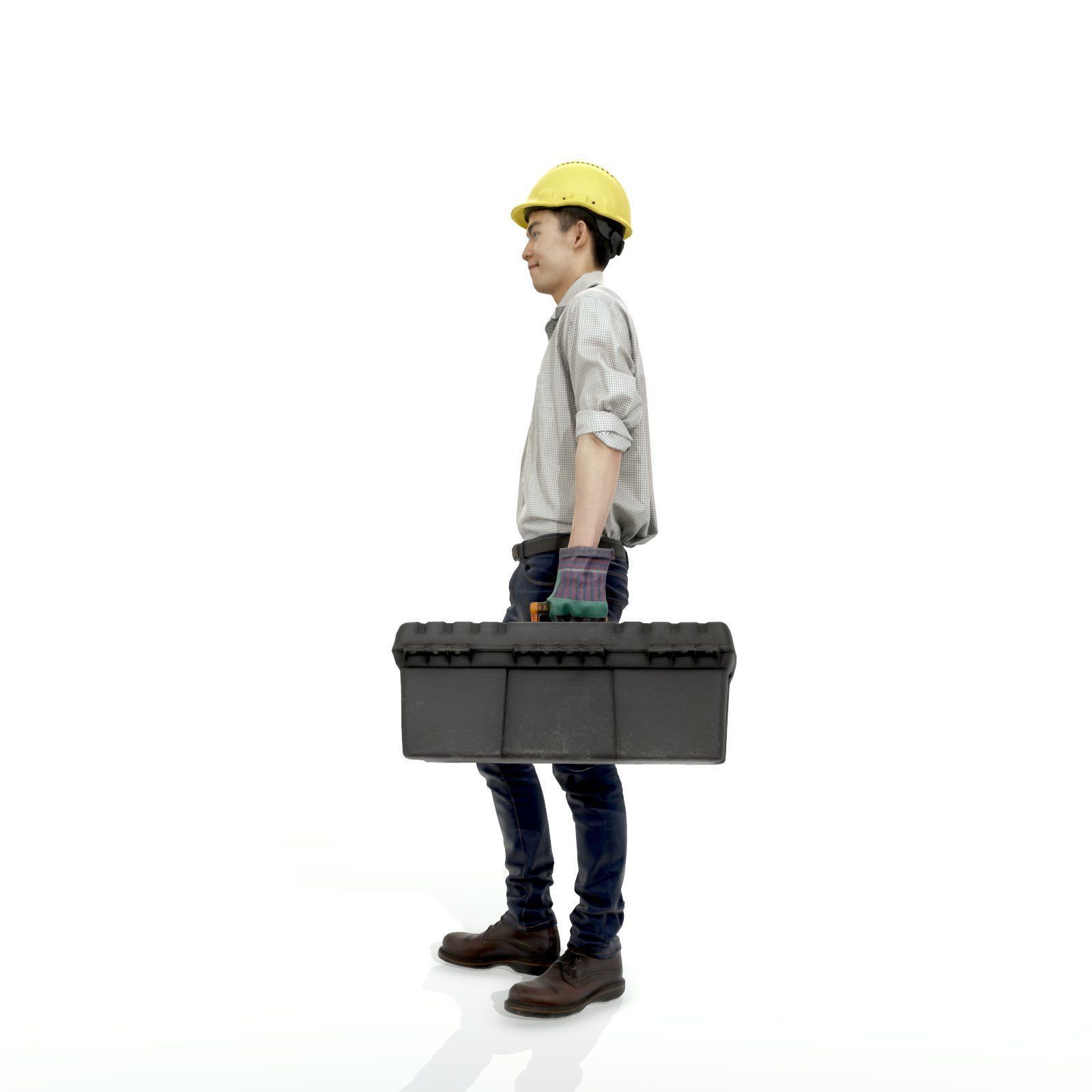 Man with Yellow Helmet Holding Toolbox WMan0308-HD2-O01P01-S 3D model_43
