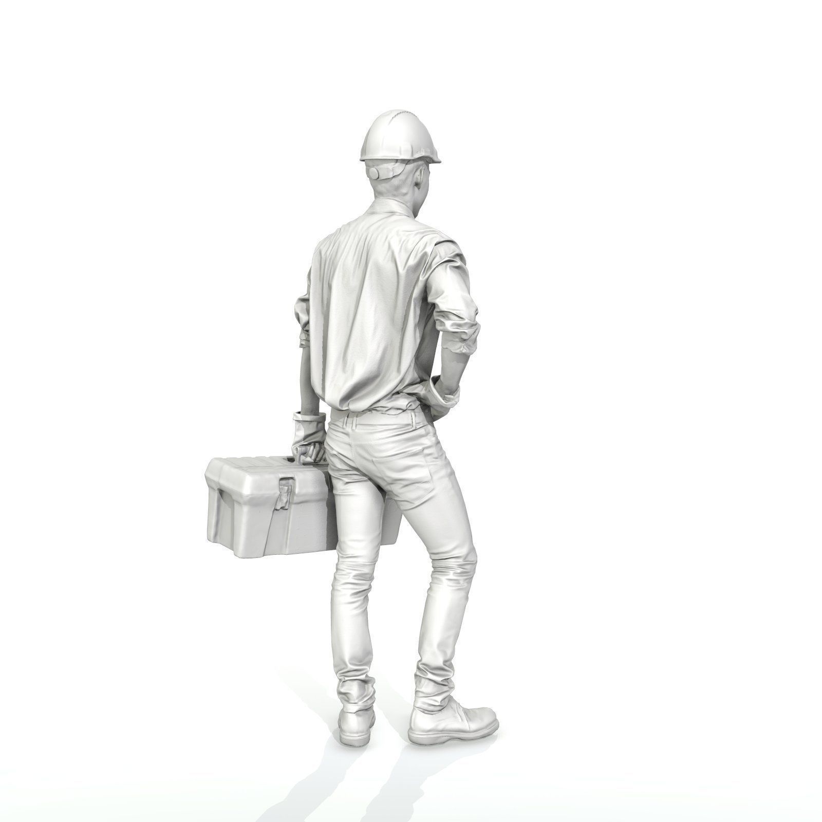 Man with Yellow Helmet Holding Toolbox WMan0308-HD2-O01P01-S 3D model_16