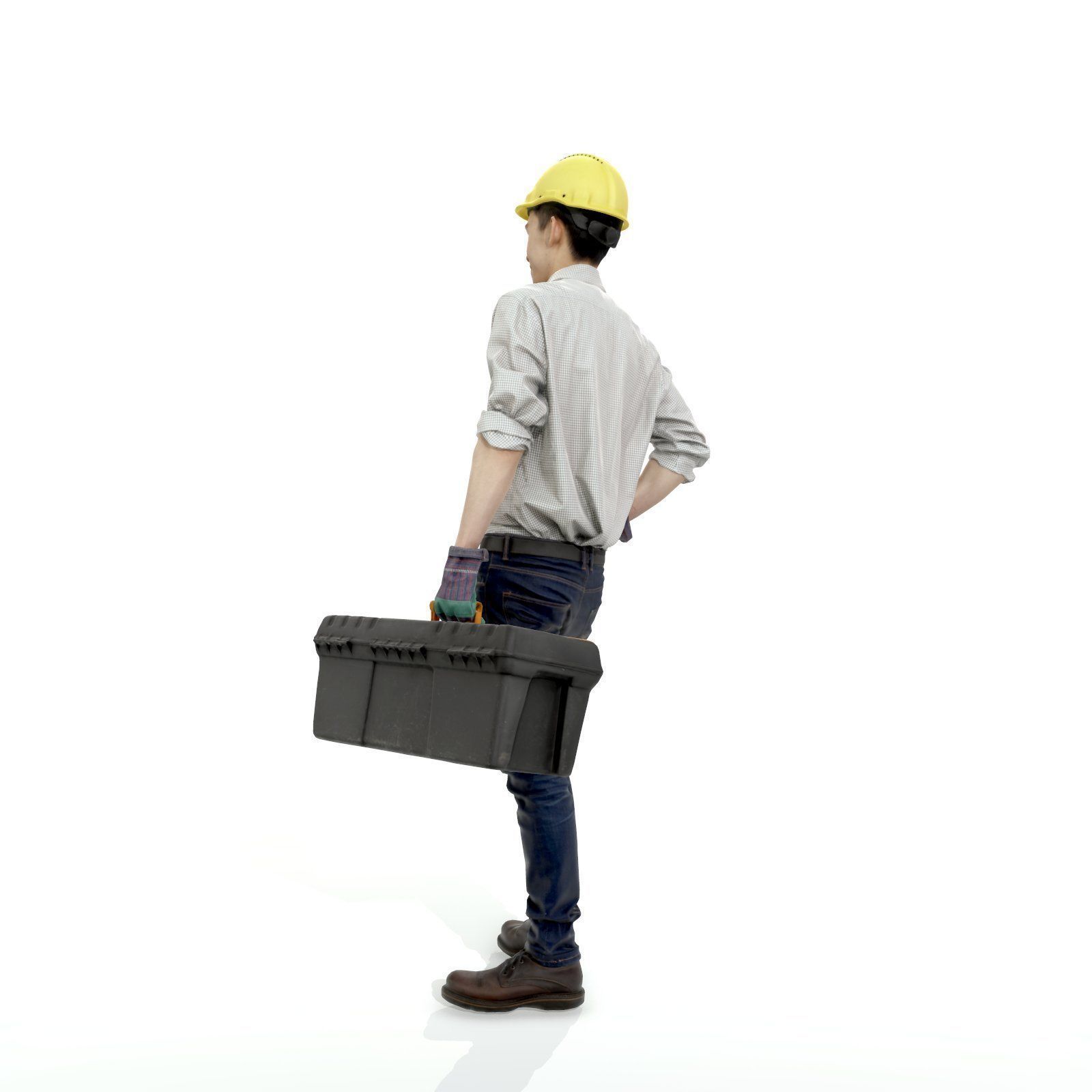Man with Yellow Helmet Holding Toolbox WMan0308-HD2-O01P01-S 3D model_21