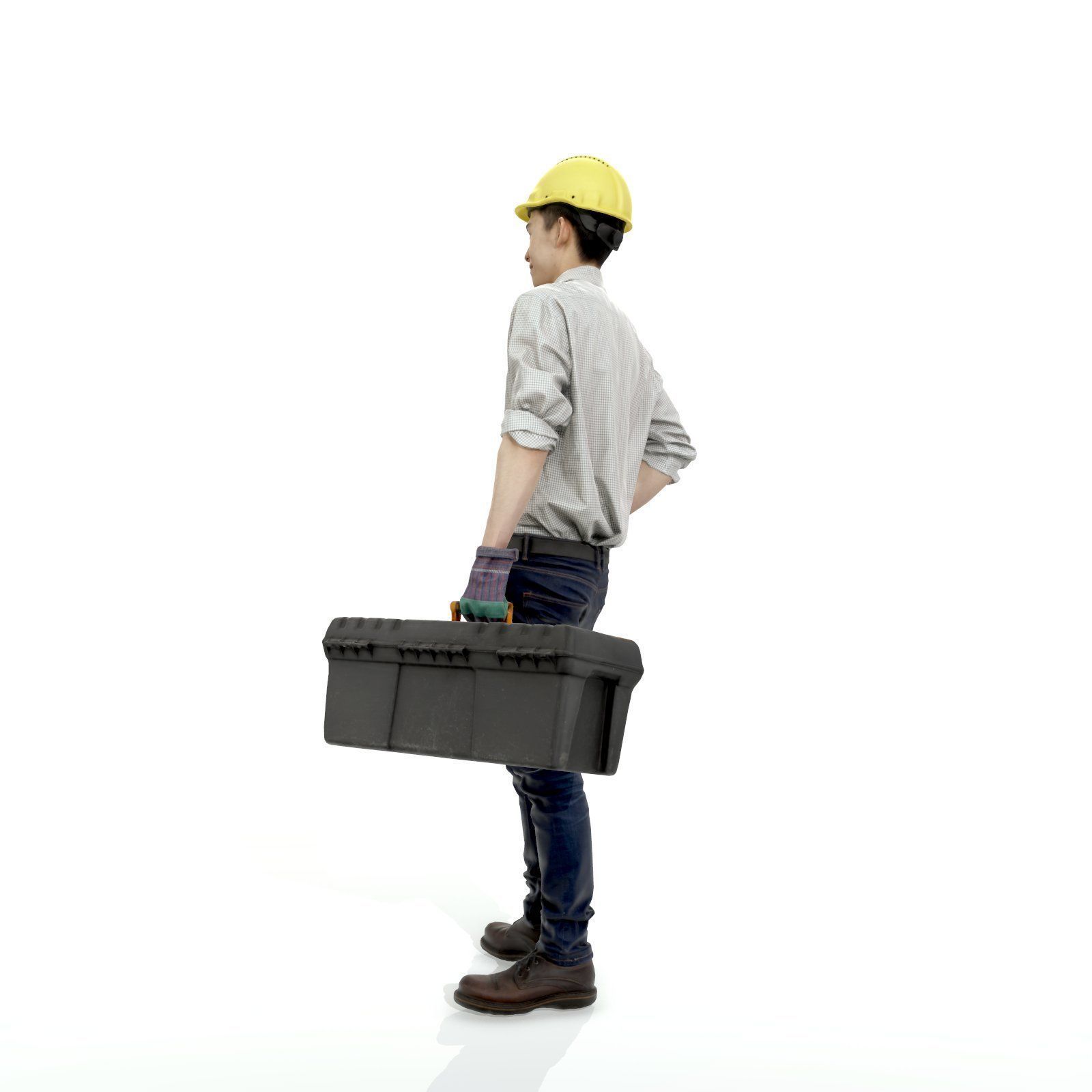 Man with Yellow Helmet Holding Toolbox WMan0308-HD2-O01P01-S 3D model_3