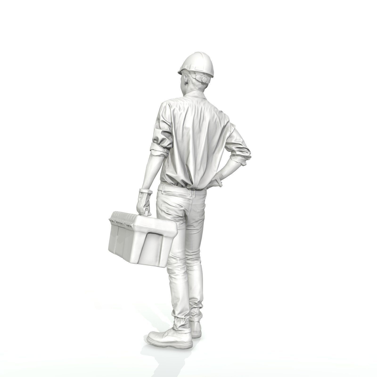 Man with Yellow Helmet Holding Toolbox WMan0308-HD2-O01P01-S 3D model_26