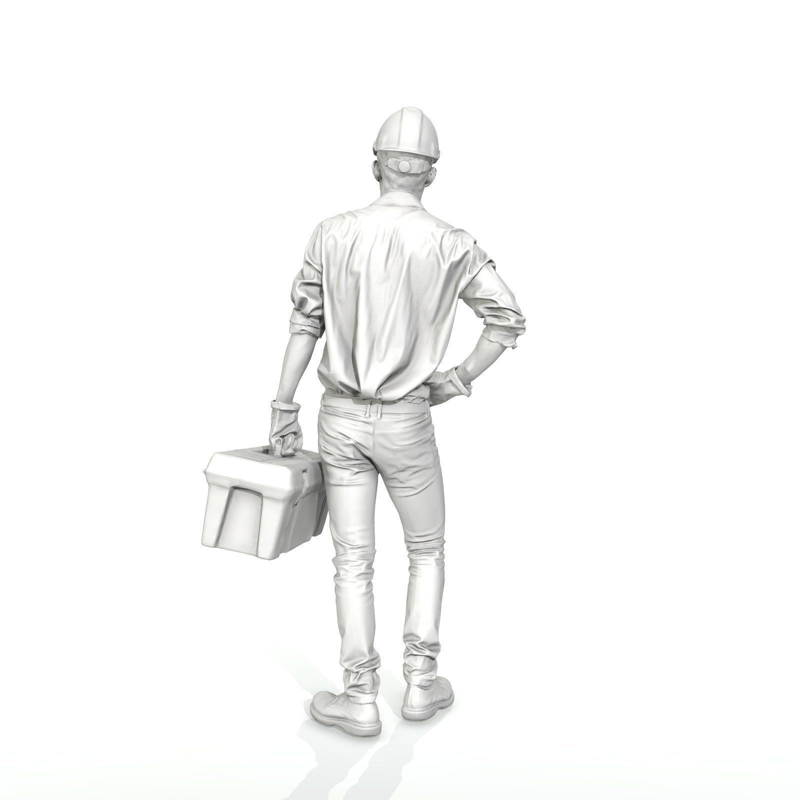 Man with Yellow Helmet Holding Toolbox WMan0308-HD2-O01P01-S 3D model_58