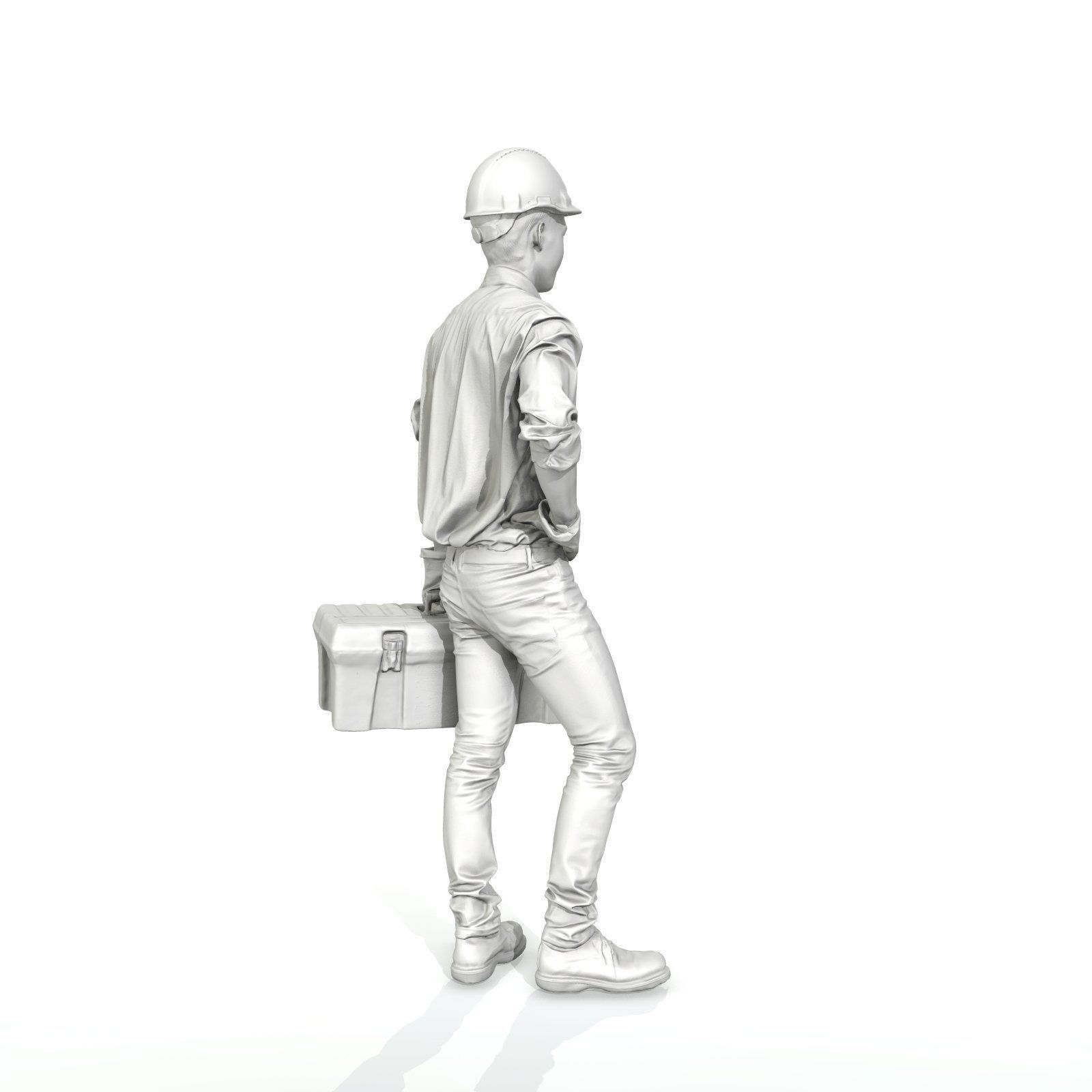 Man with Yellow Helmet Holding Toolbox WMan0308-HD2-O01P01-S 3D model_67