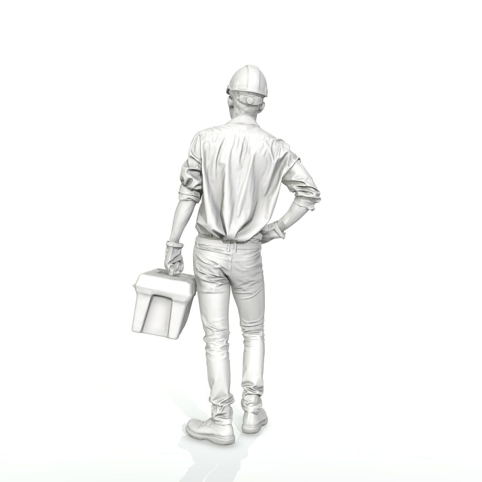 Man with Yellow Helmet Holding Toolbox WMan0308-HD2-O01P01-S 3D model_13