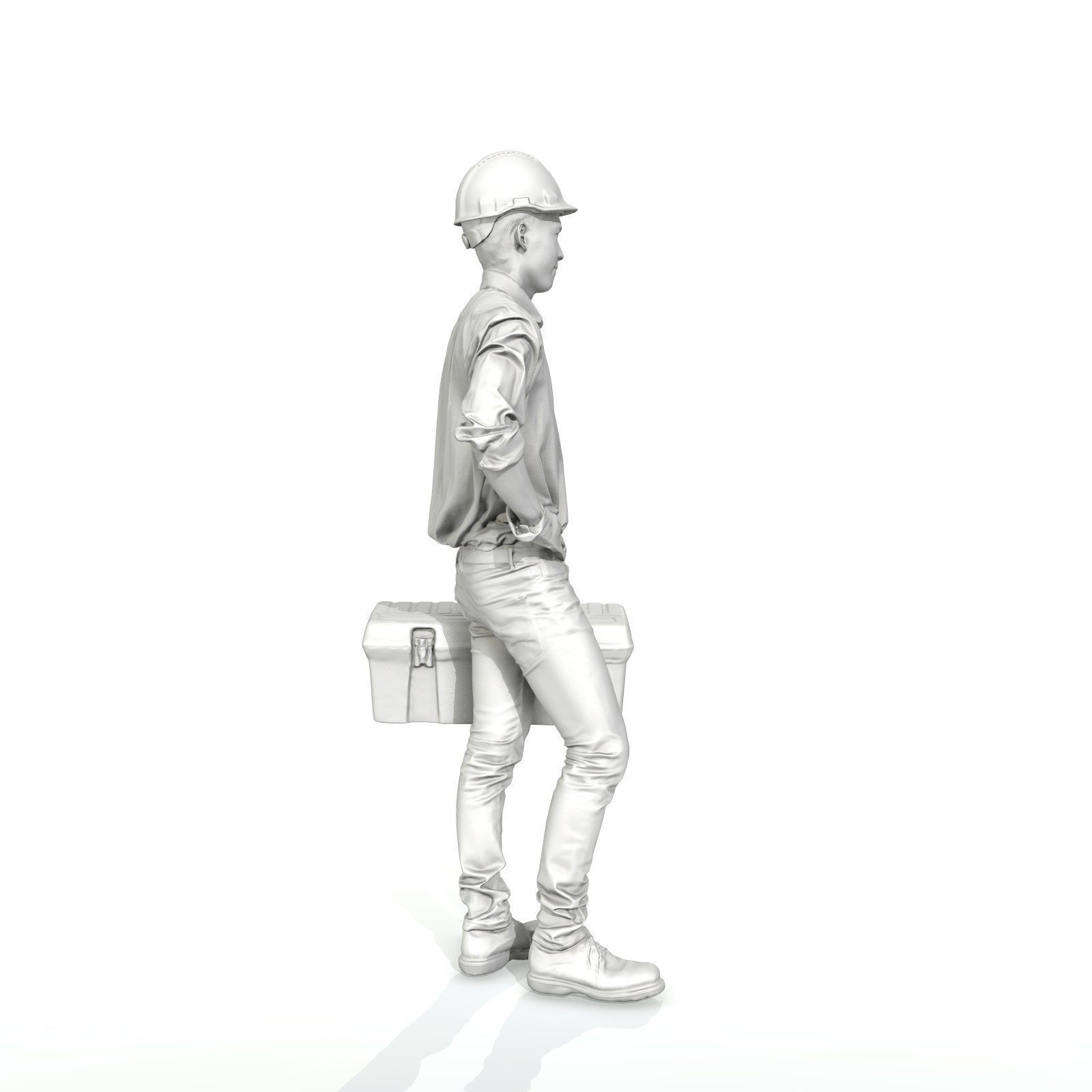 Man with Yellow Helmet Holding Toolbox WMan0308-HD2-O01P01-S 3D model_69