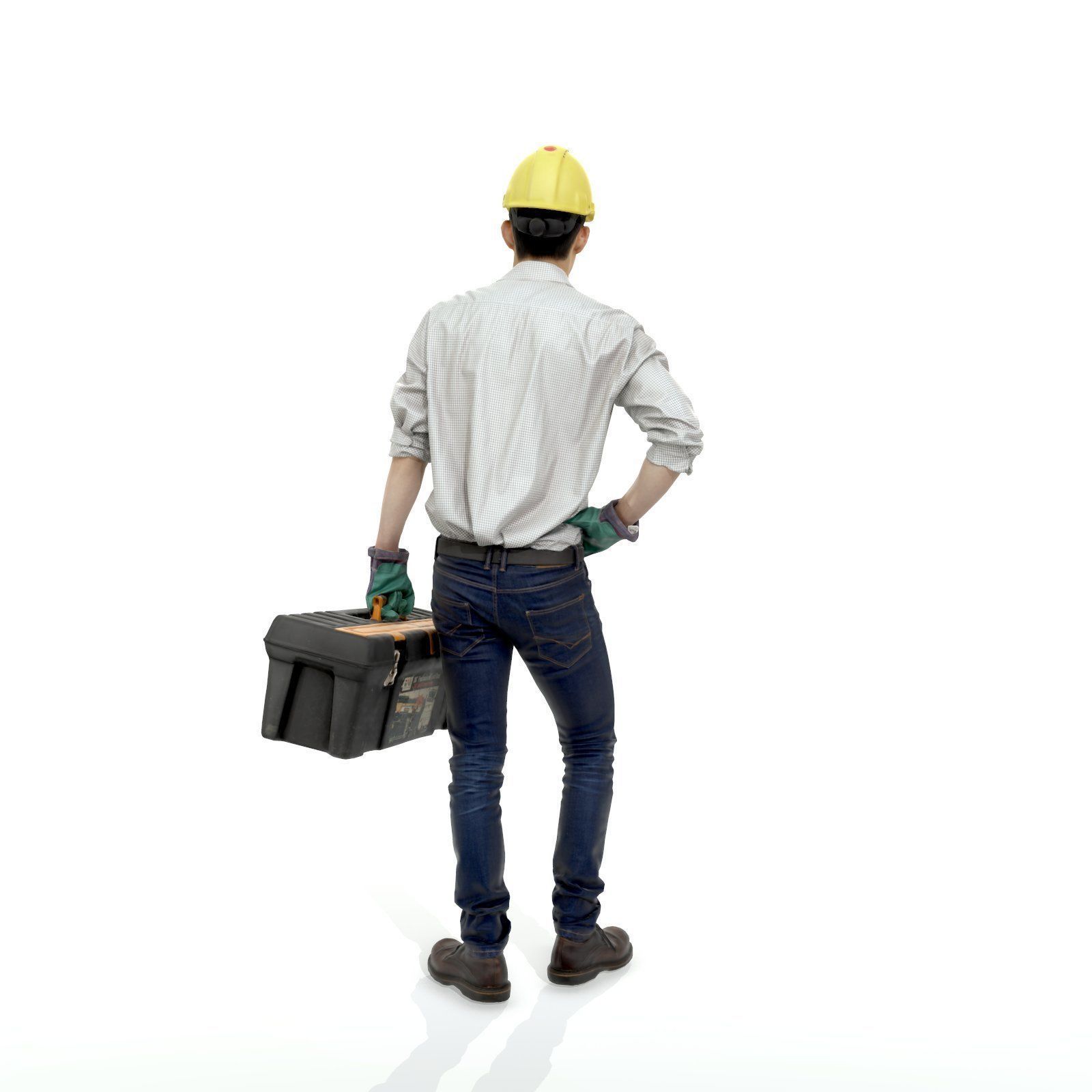 Man with Yellow Helmet Holding Toolbox WMan0308-HD2-O01P01-S 3D model_68