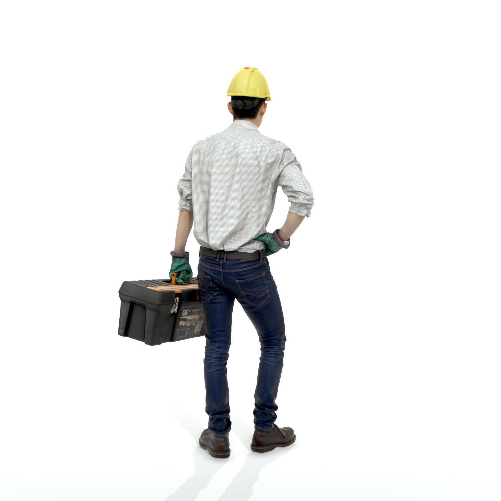 Man with Yellow Helmet Holding Toolbox WMan0308-HD2-O01P01-S 3D model_73