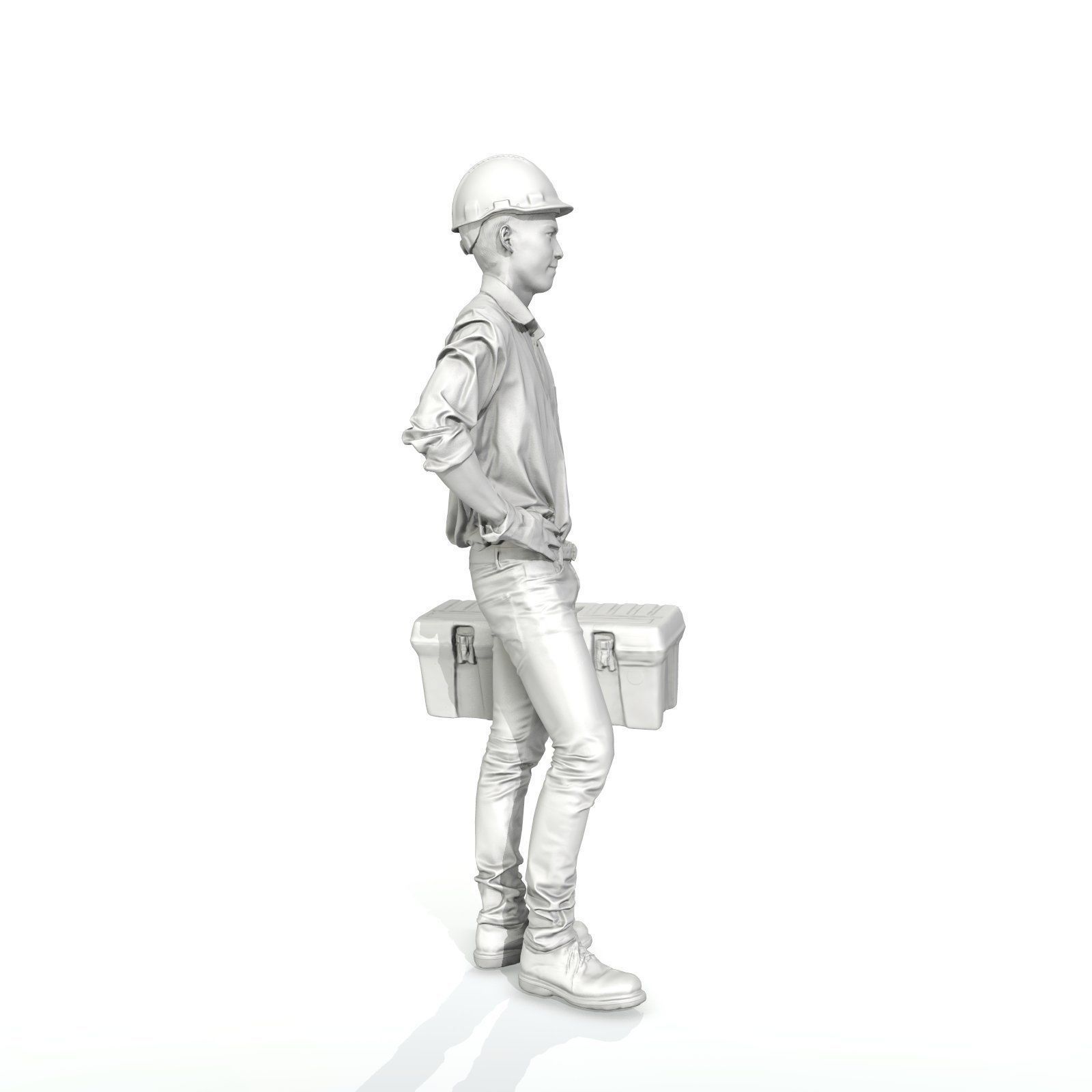 Man with Yellow Helmet Holding Toolbox WMan0308-HD2-O01P01-S 3D model_32