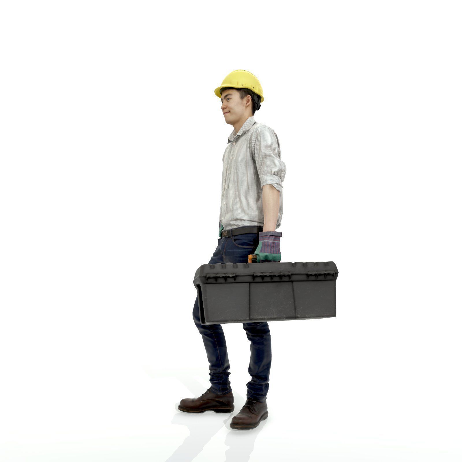 Man with Yellow Helmet Holding Toolbox WMan0308-HD2-O01P01-S 3D model_53