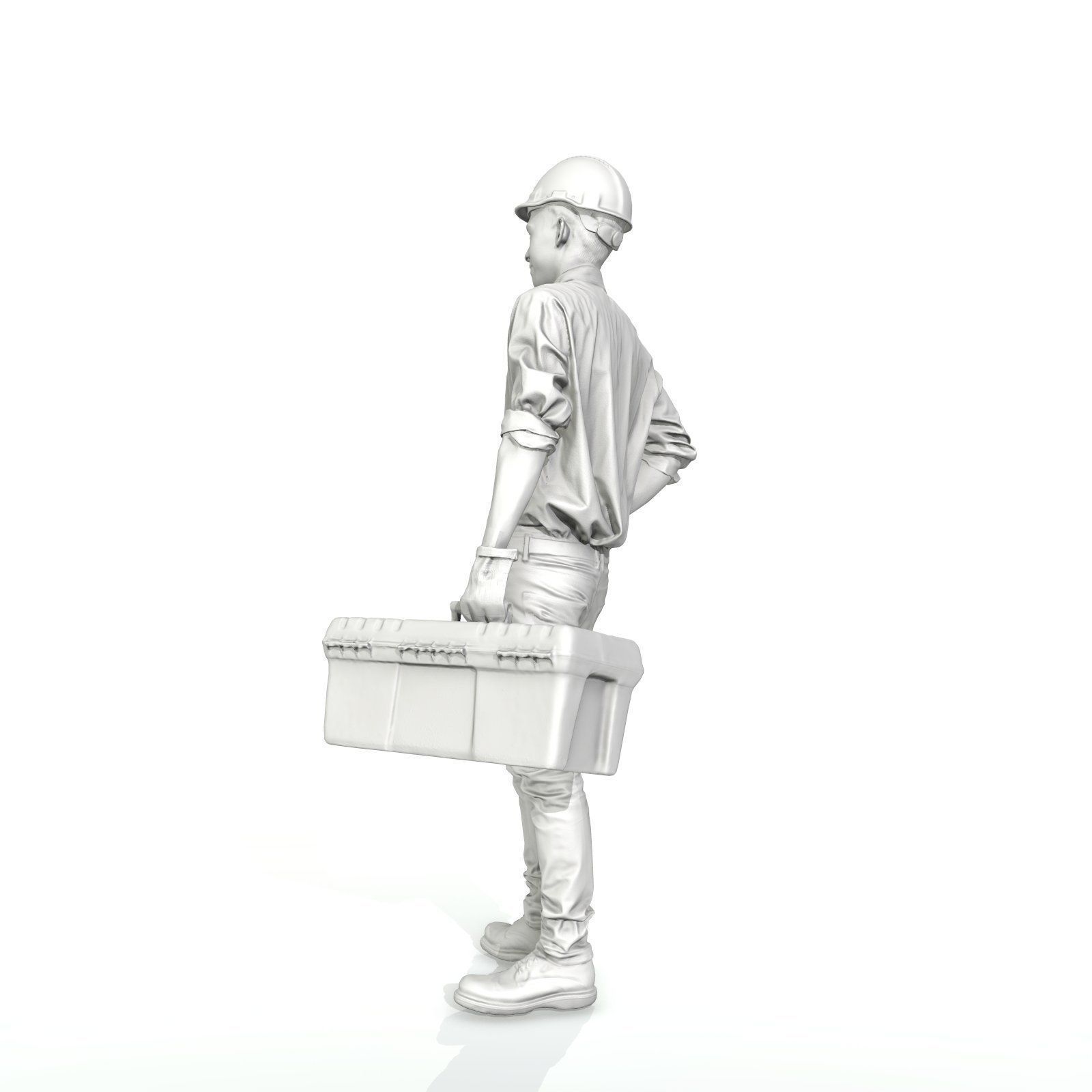 Man with Yellow Helmet Holding Toolbox WMan0308-HD2-O01P01-S 3D model_46