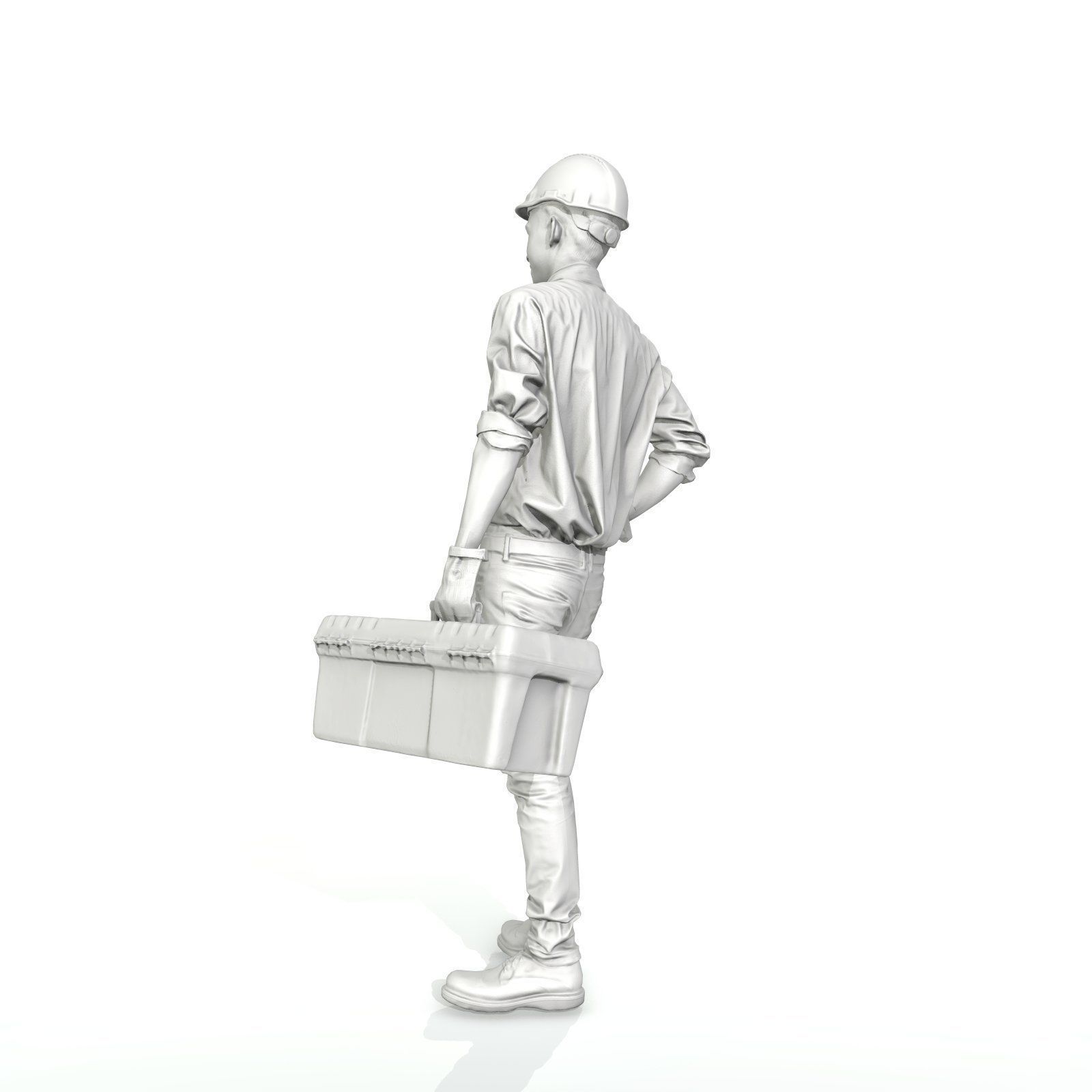 Man with Yellow Helmet Holding Toolbox WMan0308-HD2-O01P01-S 3D model_47