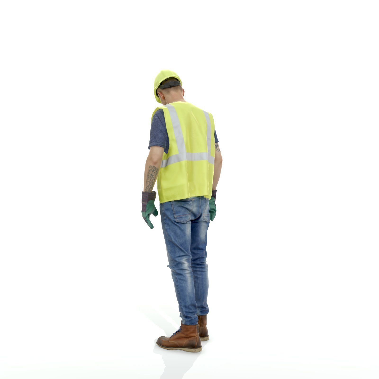 Worker with Yellow Vest and Helmet WMan0307-HD2-O01P01-S 3D model_63