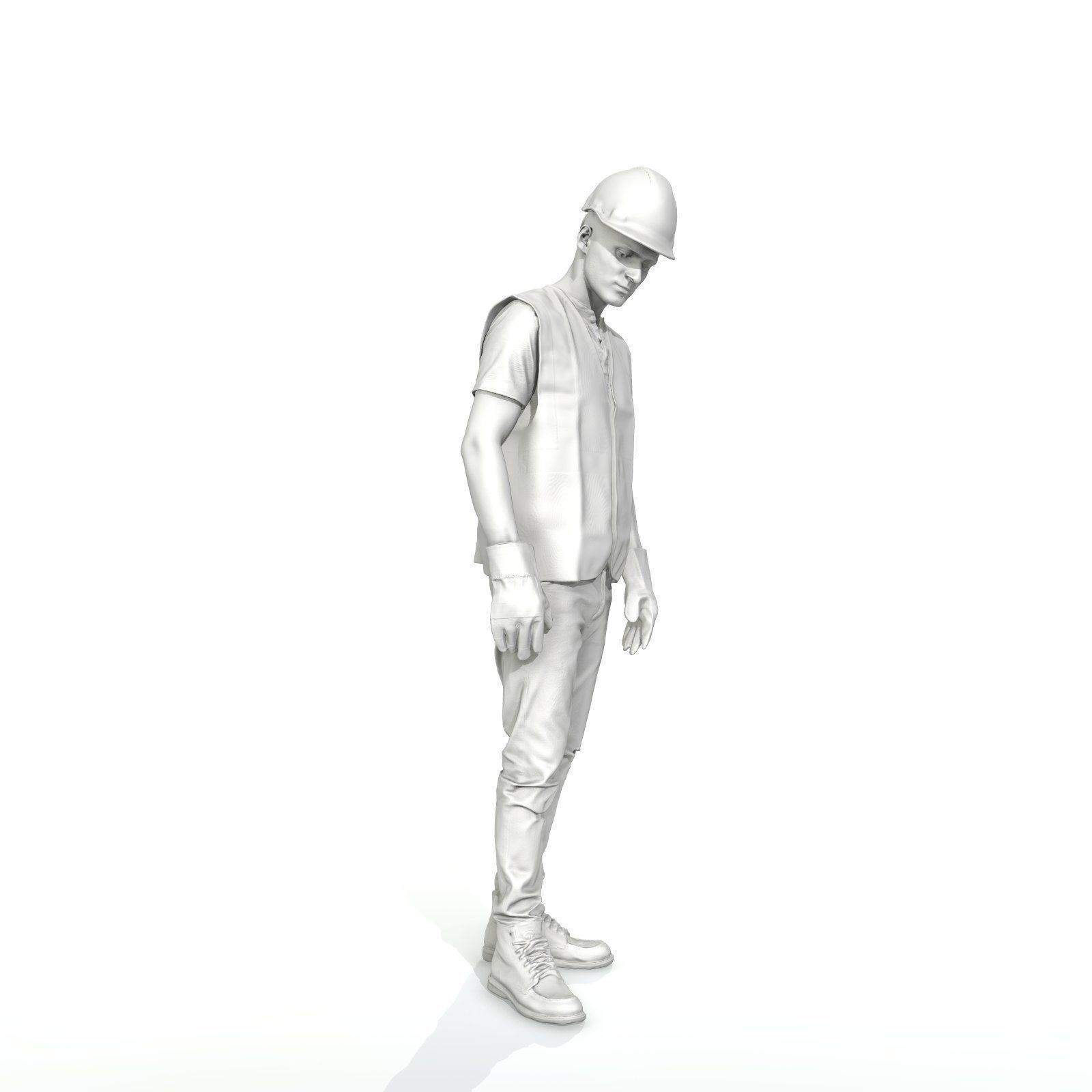 Worker with Yellow Vest and Helmet WMan0307-HD2-O01P01-S 3D model_43