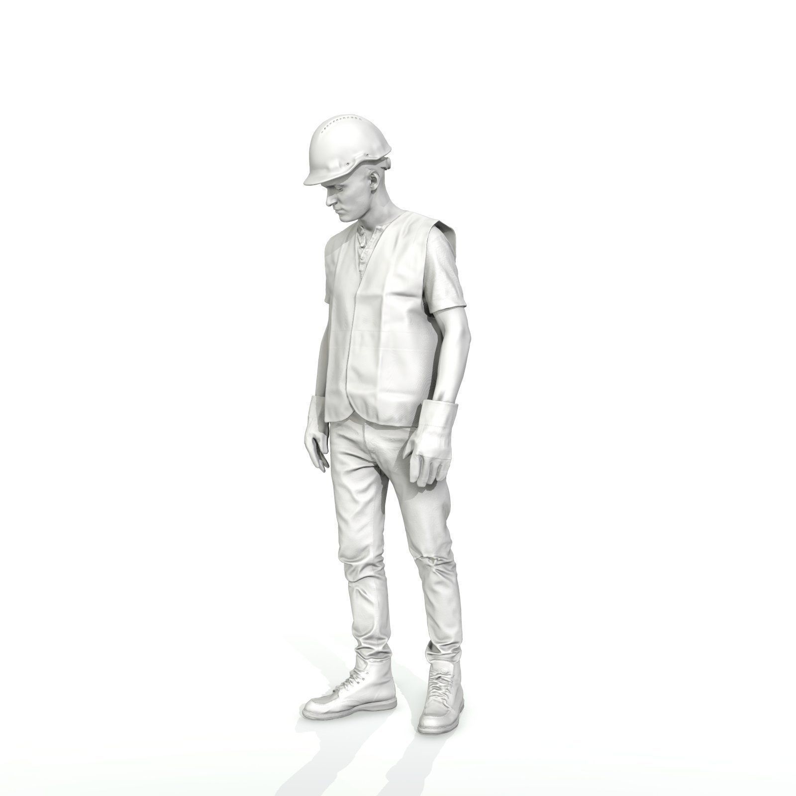Worker with Yellow Vest and Helmet WMan0307-HD2-O01P01-S 3D model_39