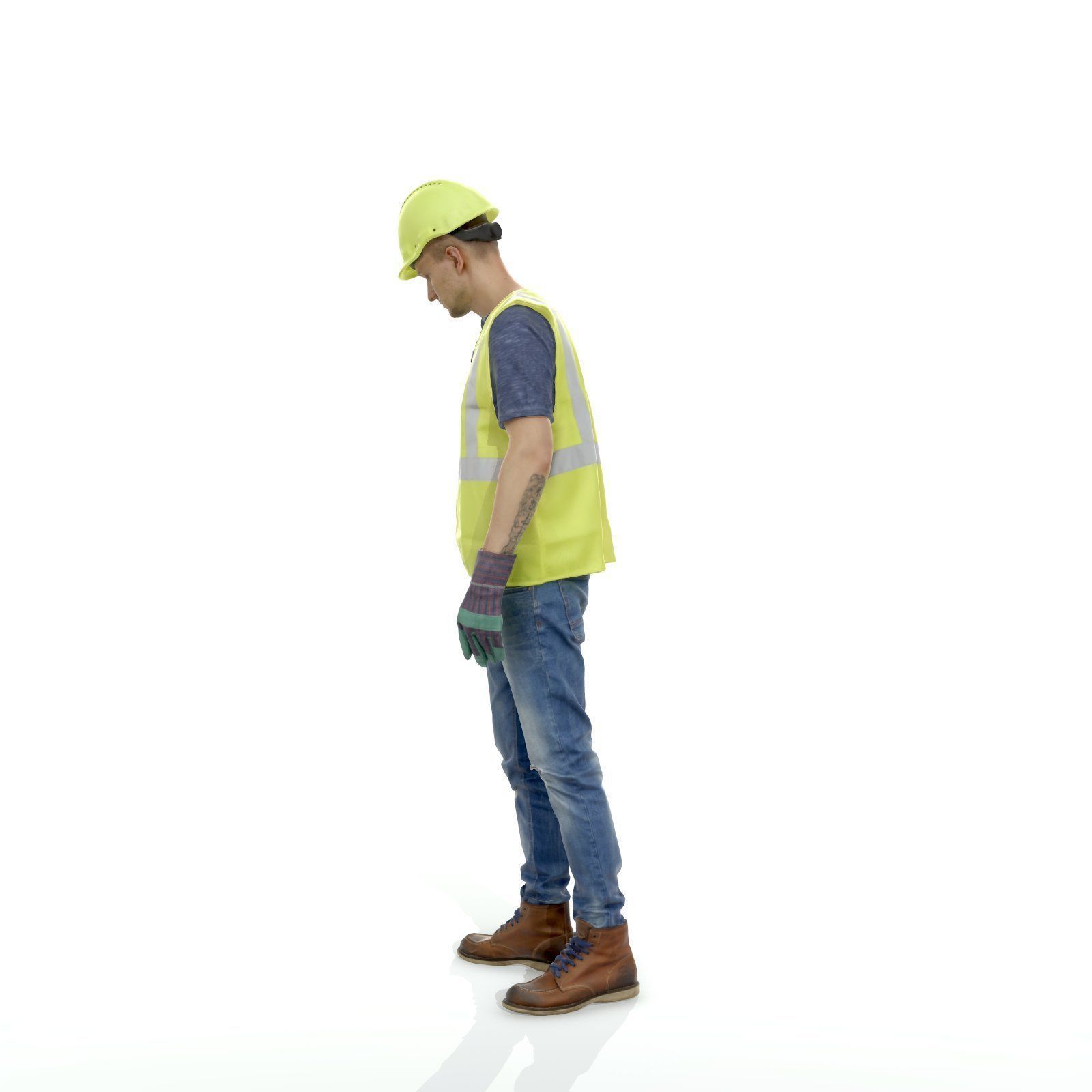 Worker with Yellow Vest and Helmet WMan0307-HD2-O01P01-S 3D model_68