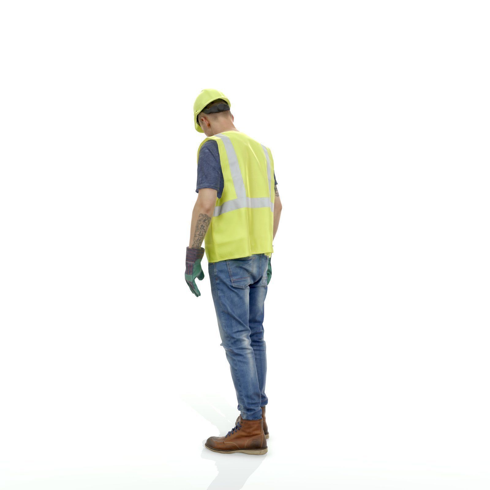 Worker with Yellow Vest and Helmet WMan0307-HD2-O01P01-S 3D model_44