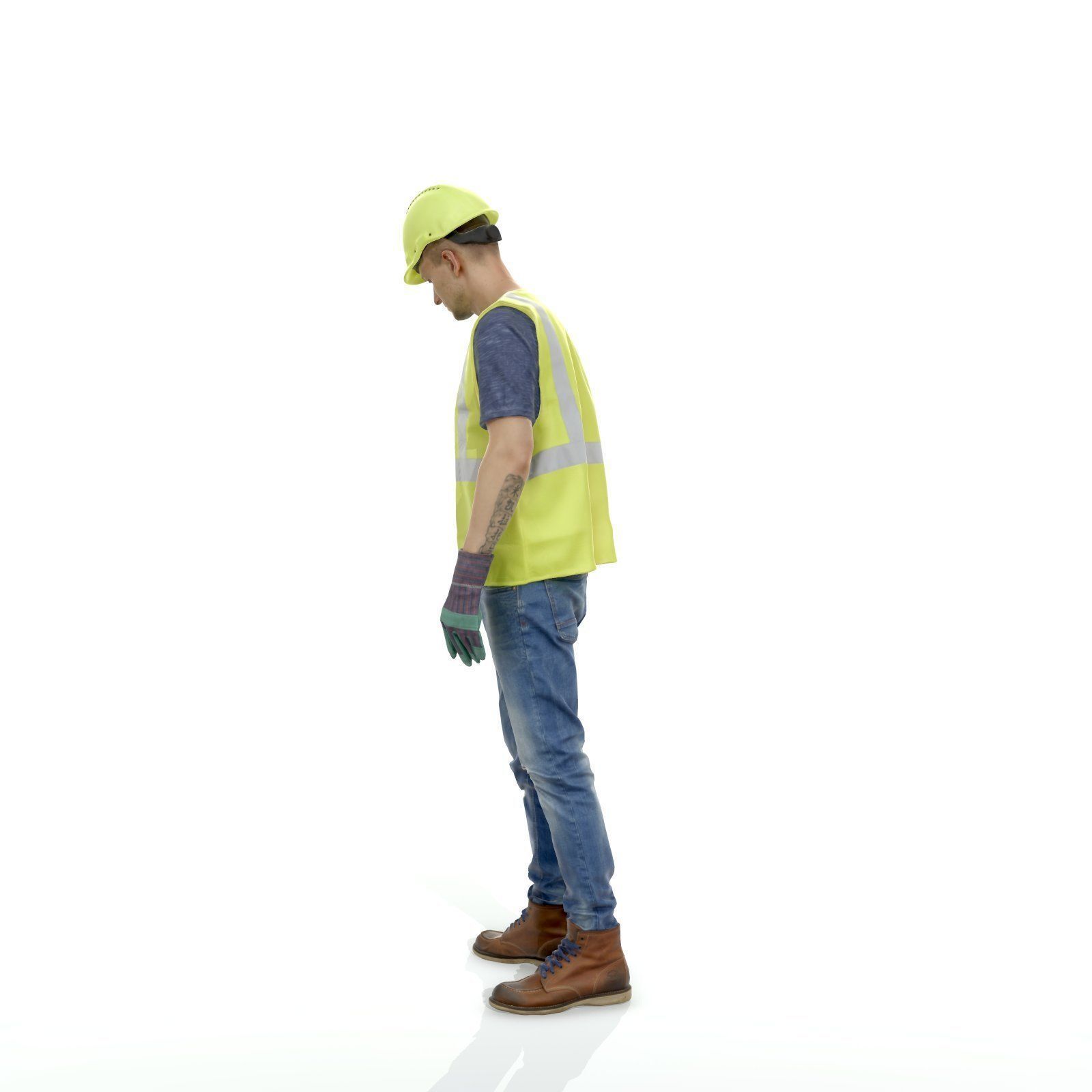 Worker with Yellow Vest and Helmet WMan0307-HD2-O01P01-S 3D model_62
