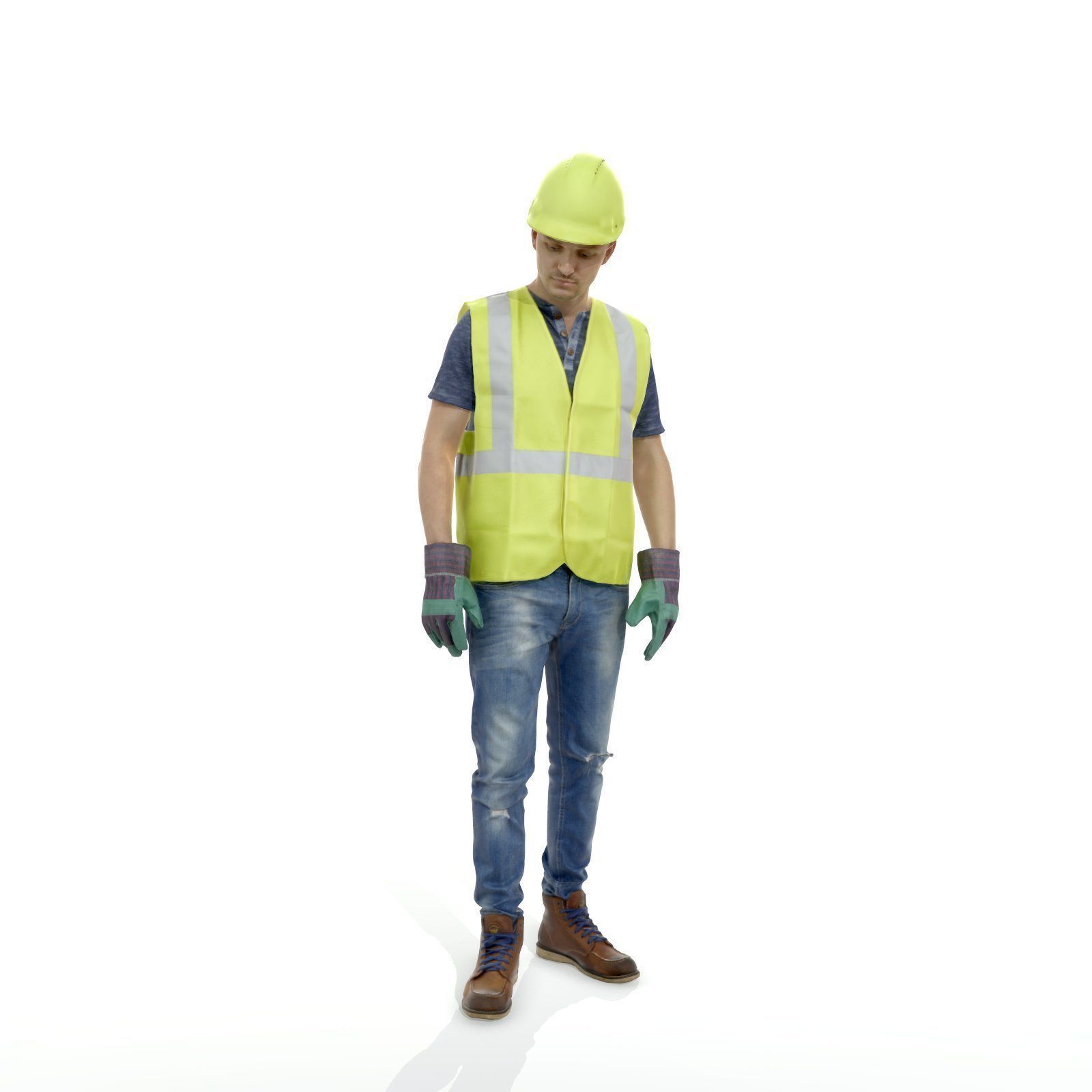 Worker with Yellow Vest and Helmet WMan0307-HD2-O01P01-S 3D model_57