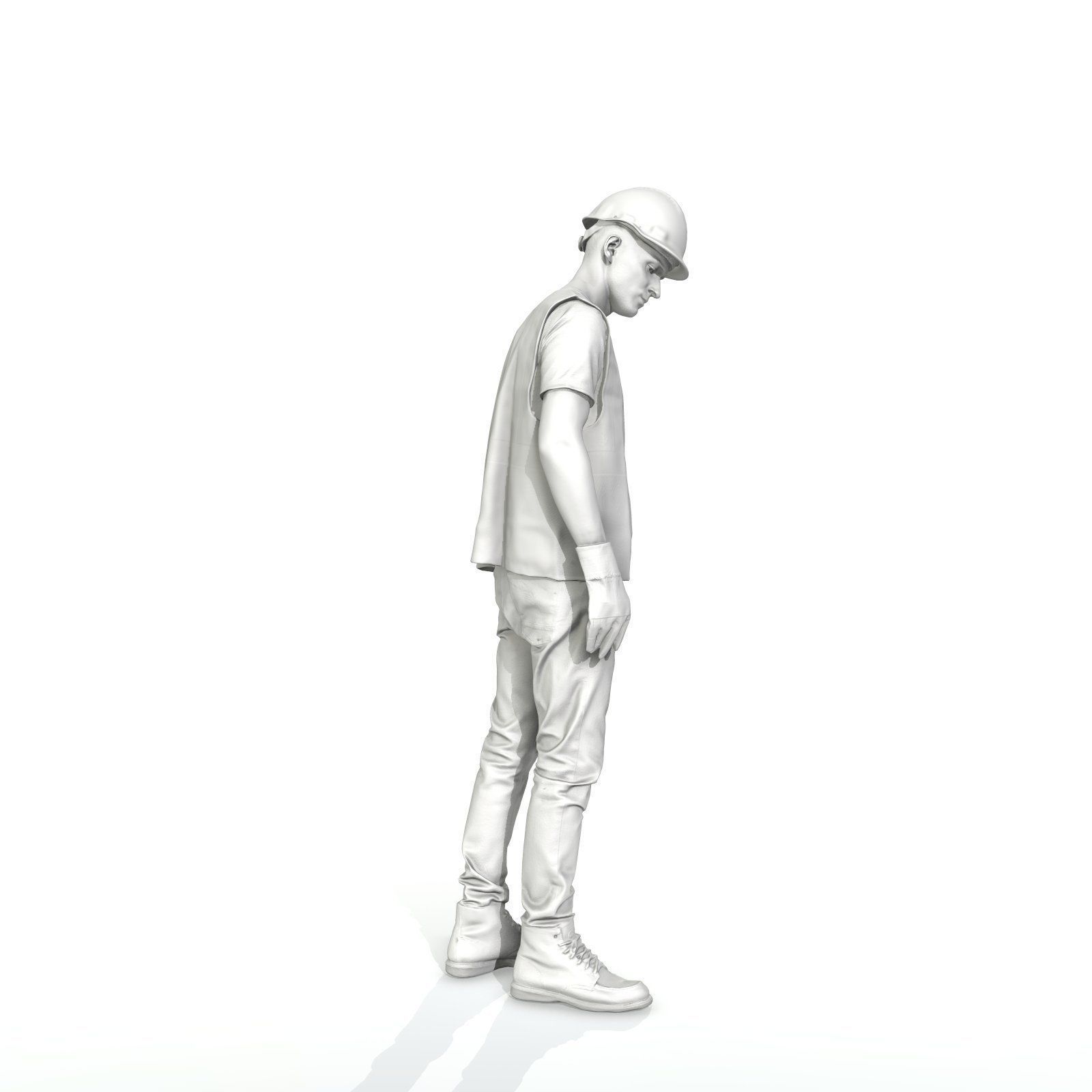 Worker with Yellow Vest and Helmet WMan0307-HD2-O01P01-S 3D model_36