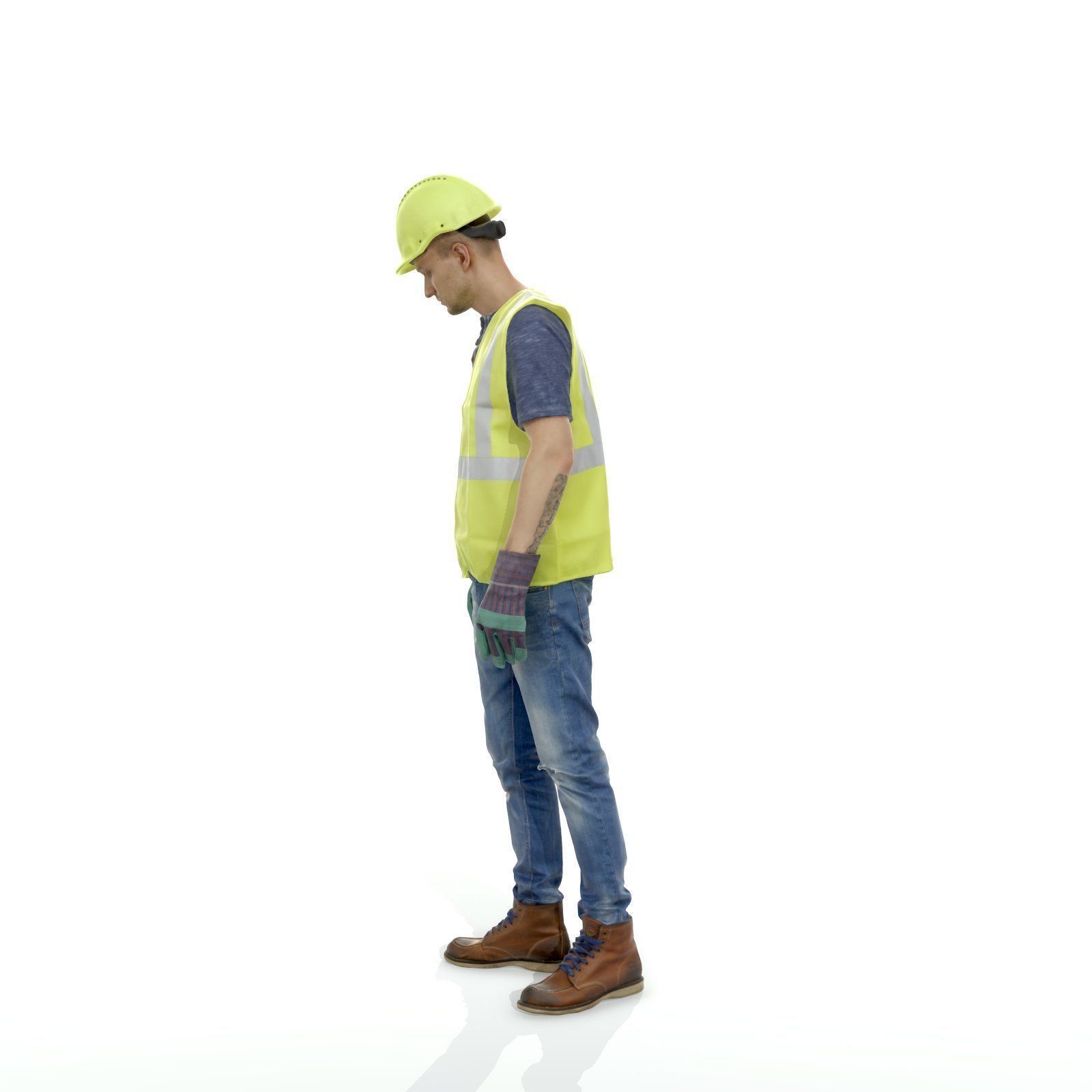 Worker with Yellow Vest and Helmet WMan0307-HD2-O01P01-S 3D model_67
